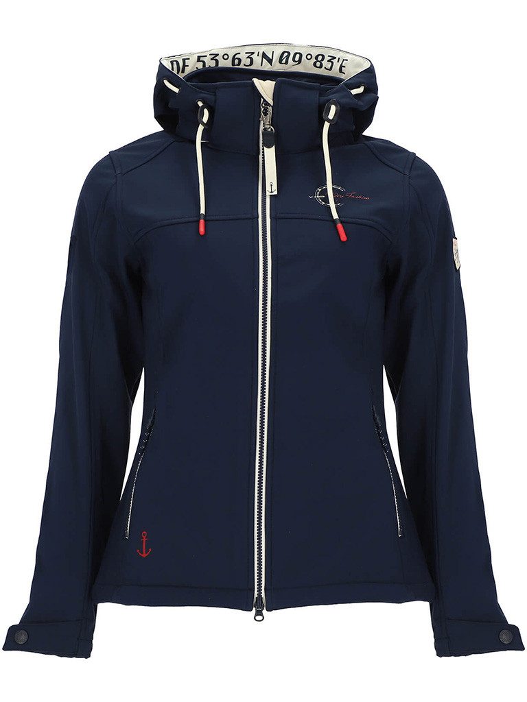 Dry Fashion Softshelljacke Damen Outdoor-Jacke Zingst günstig online kaufen