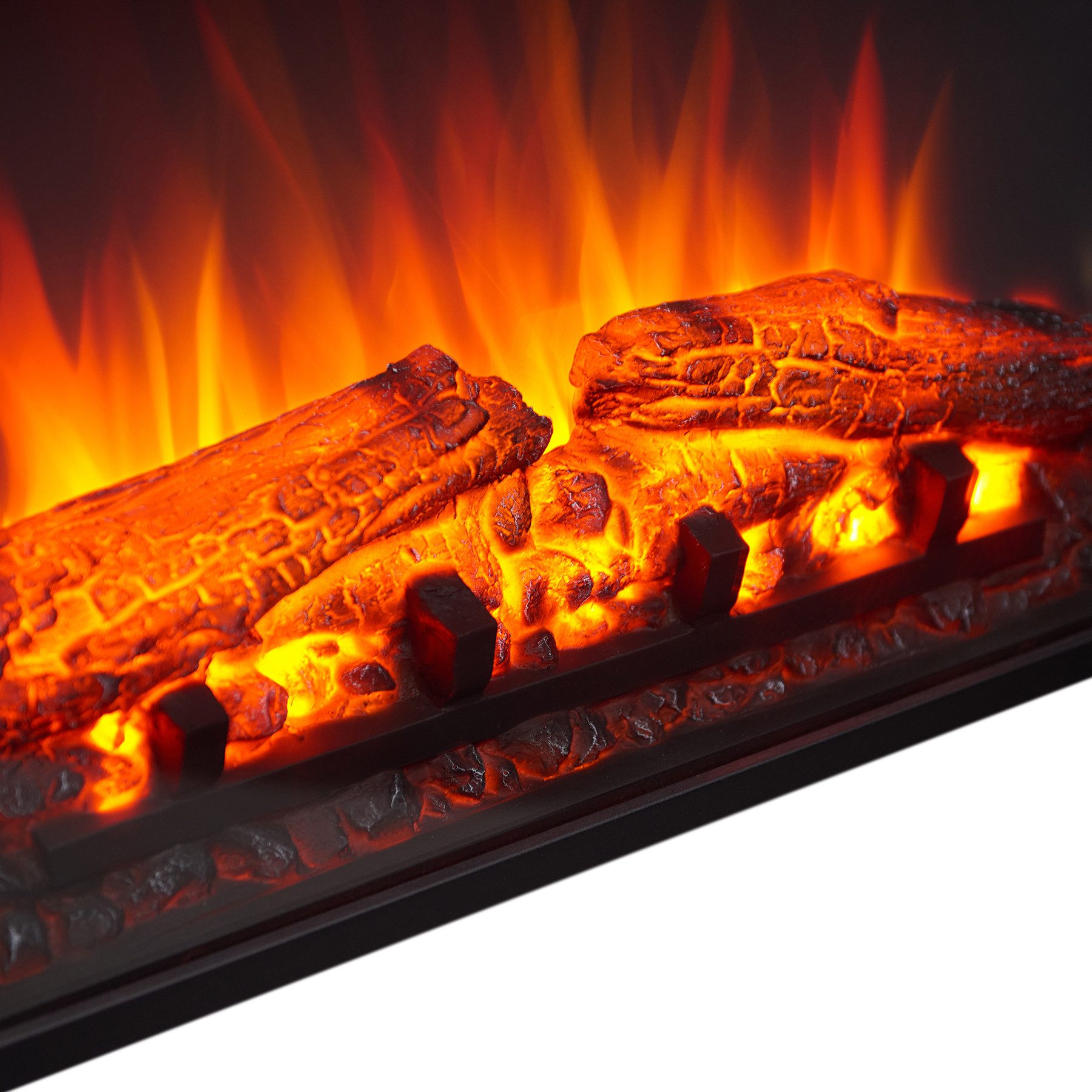 Balderia Elektrokamin Charon, Standkamin, 3D Flammeneffekt, Heizleistung 1–2 kW, LED-Beleuchtung