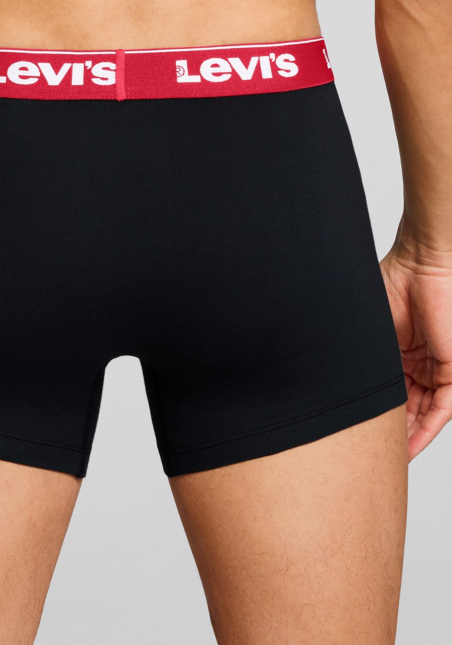 Levi's® Boxershorts LEVIS MEN REPEAT LOGO BOXER BRIEF 3P (3er Pack)