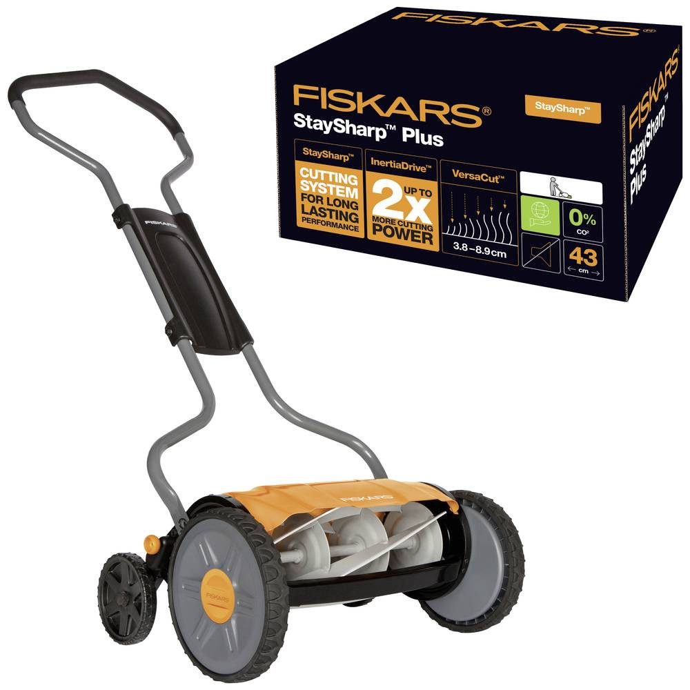 Fiskars Spindelmäher Plus Spindelmäher 1015649