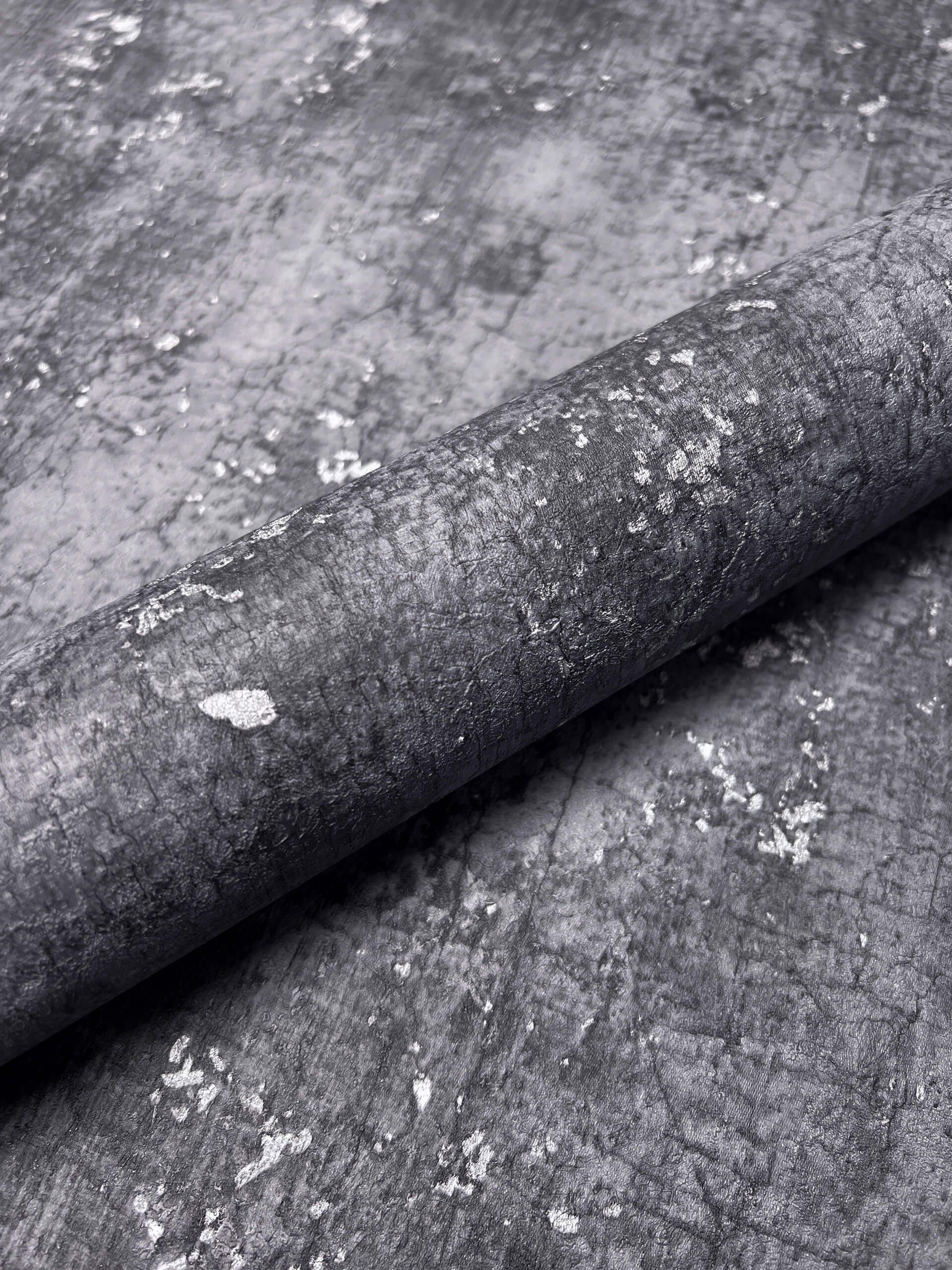 Newroom Vliestapete, Anthrazit Tapete Industrial Leicht Glänzend - Betontap günstig online kaufen