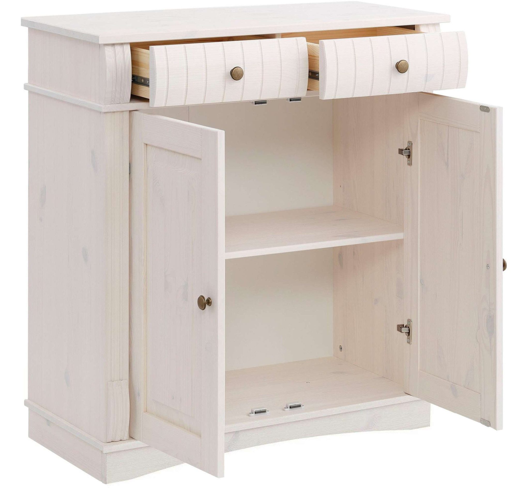 OTTO home Kommode Teresa Sideboard nur 2 Schubkästen, aus massiver Kiefer Breite 84 cm, FSC® – Bild 5 von 5