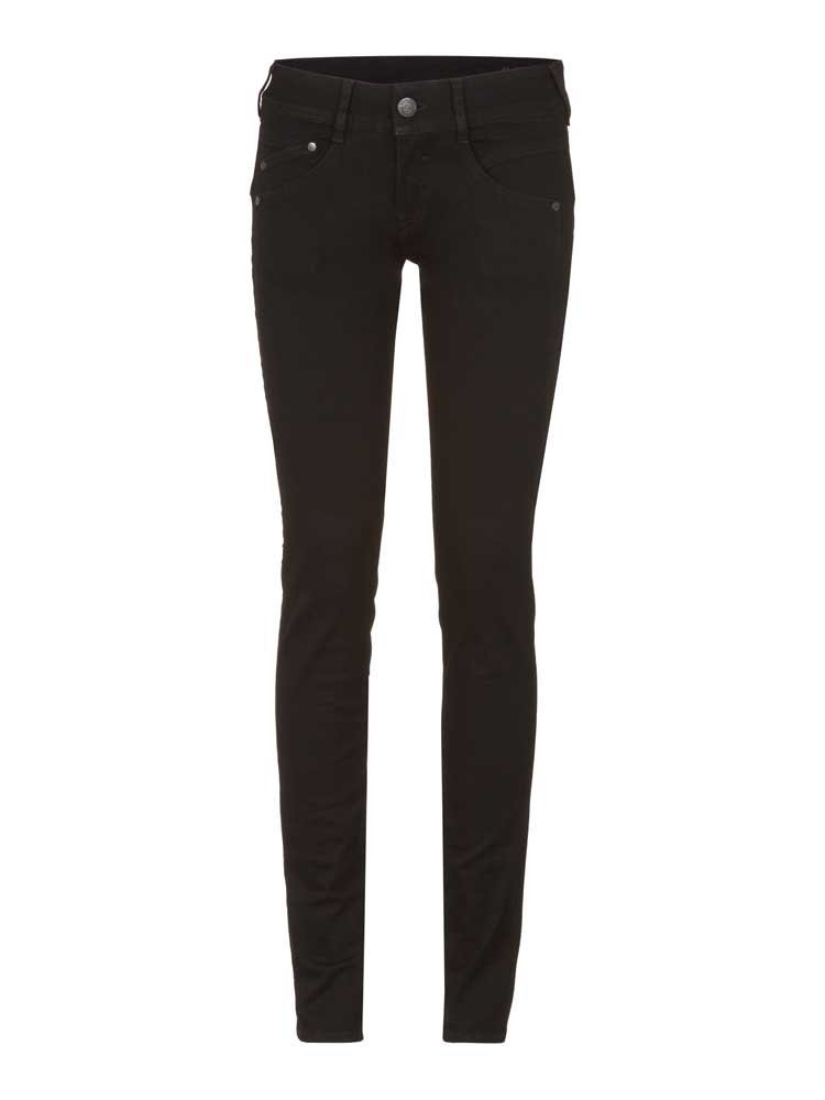 Herrlicher Stretch-Jeans HERRLICHER GILA SLIM Reused Denim black obsidian 5606-RD505-894