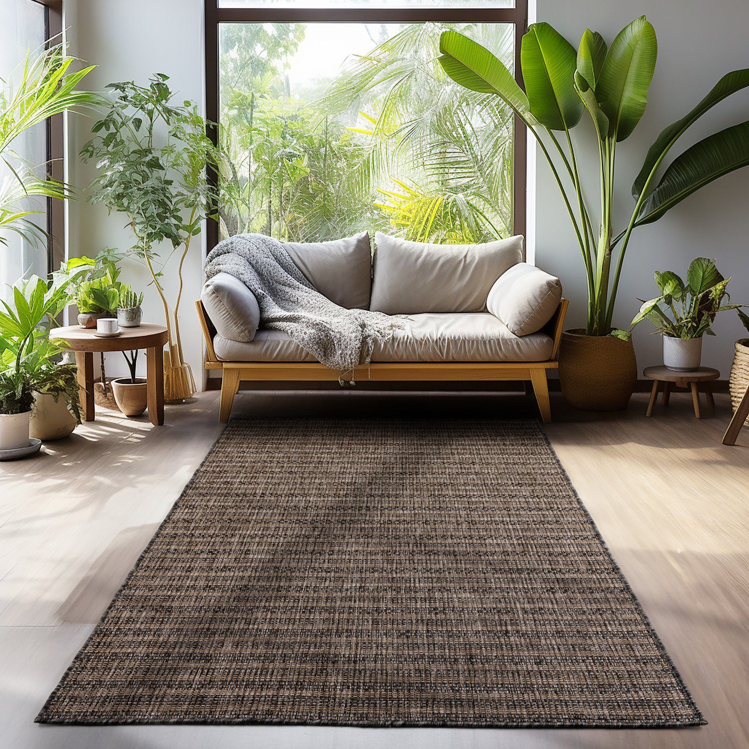 SIMPEX24 Outdoorteppich Vintage Design, Läufer, Höhe: günstig online kaufen