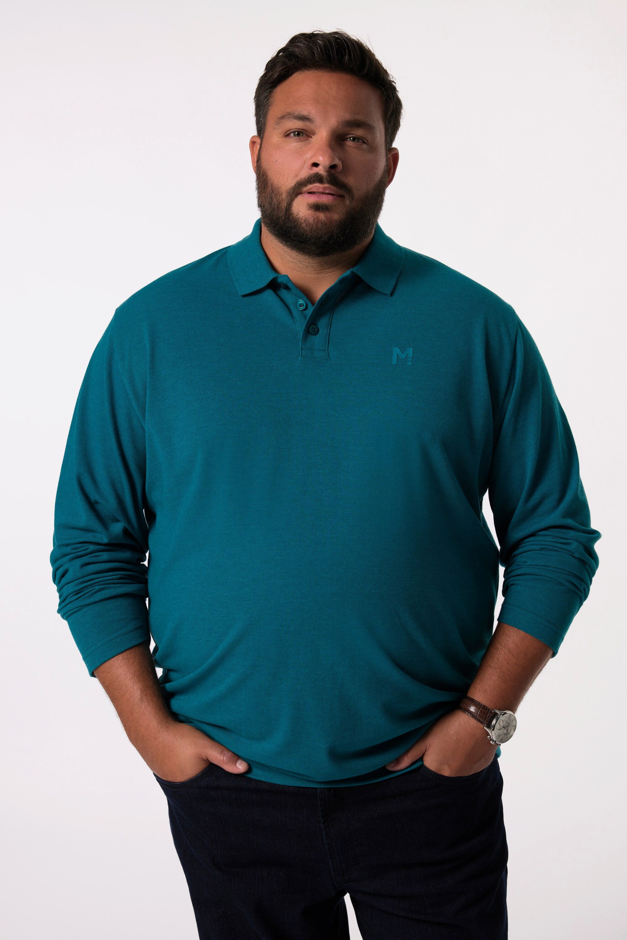 Men Plus Poloshirt Men+ Poloshirt Bauchfit günstig online kaufen