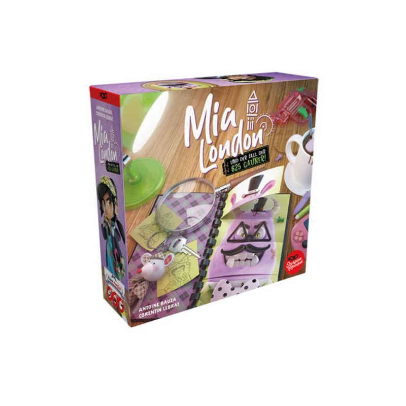 Le Scorpion Masqué Spiel, Familienspiel LSMD0012 - Mia London, Kartenspiel, für 2-4 Spieler, ab..., Detektivspiel