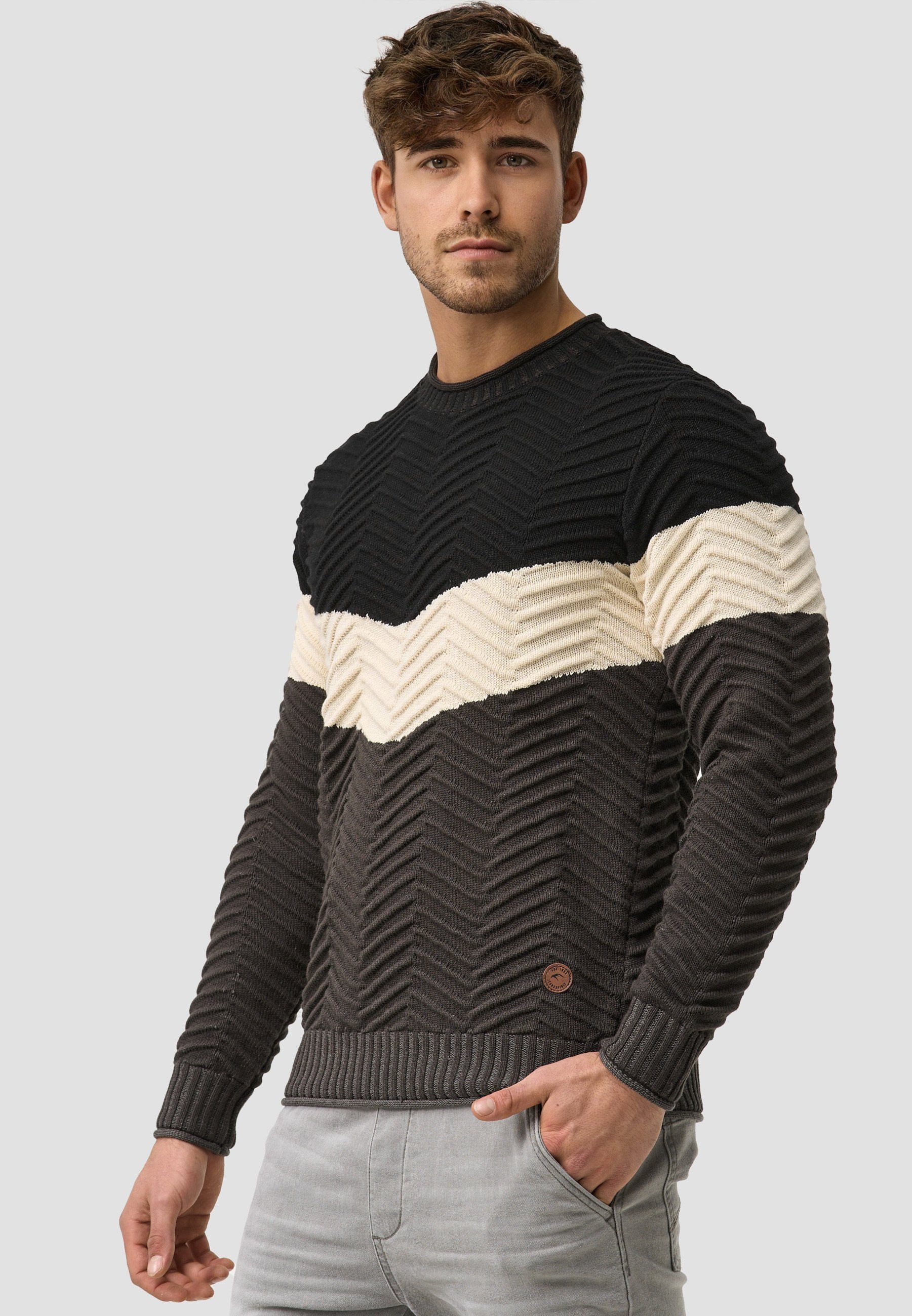 Indicode Strickpullover Herren Dean Pullover Herrenpullover