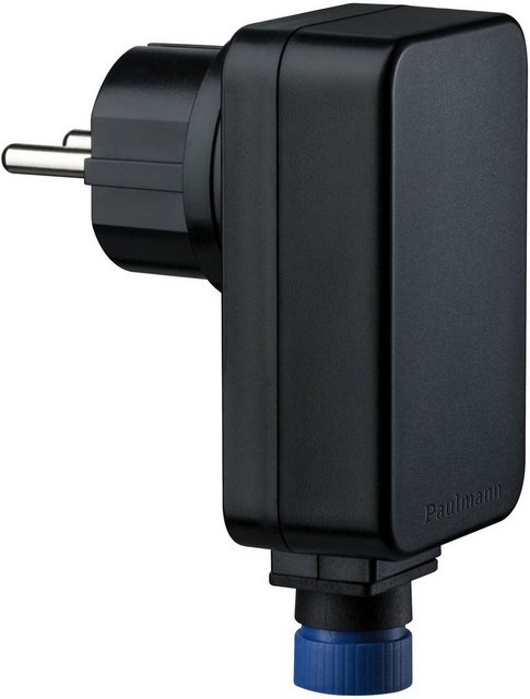 Paulmann »Outdoor Plug & Shine Power Supply Schwarz Kunststoff« Trafo (IP44 230/24V DC 21W)