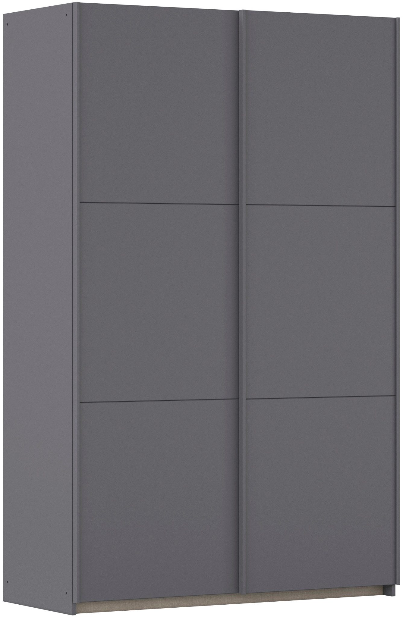 rauch Schwebetürenschrank Kleiderschrank Drehtürenschrank Schrank Garderobe KRONACH (in 3 Ausstattungen BASIC/CLASSIC/PREMIUM, Breiten 131/175/218/261 cm) optional ohne, mit 1 oder 2 Spiegel, viel Stauraum MADE IN GERMANY