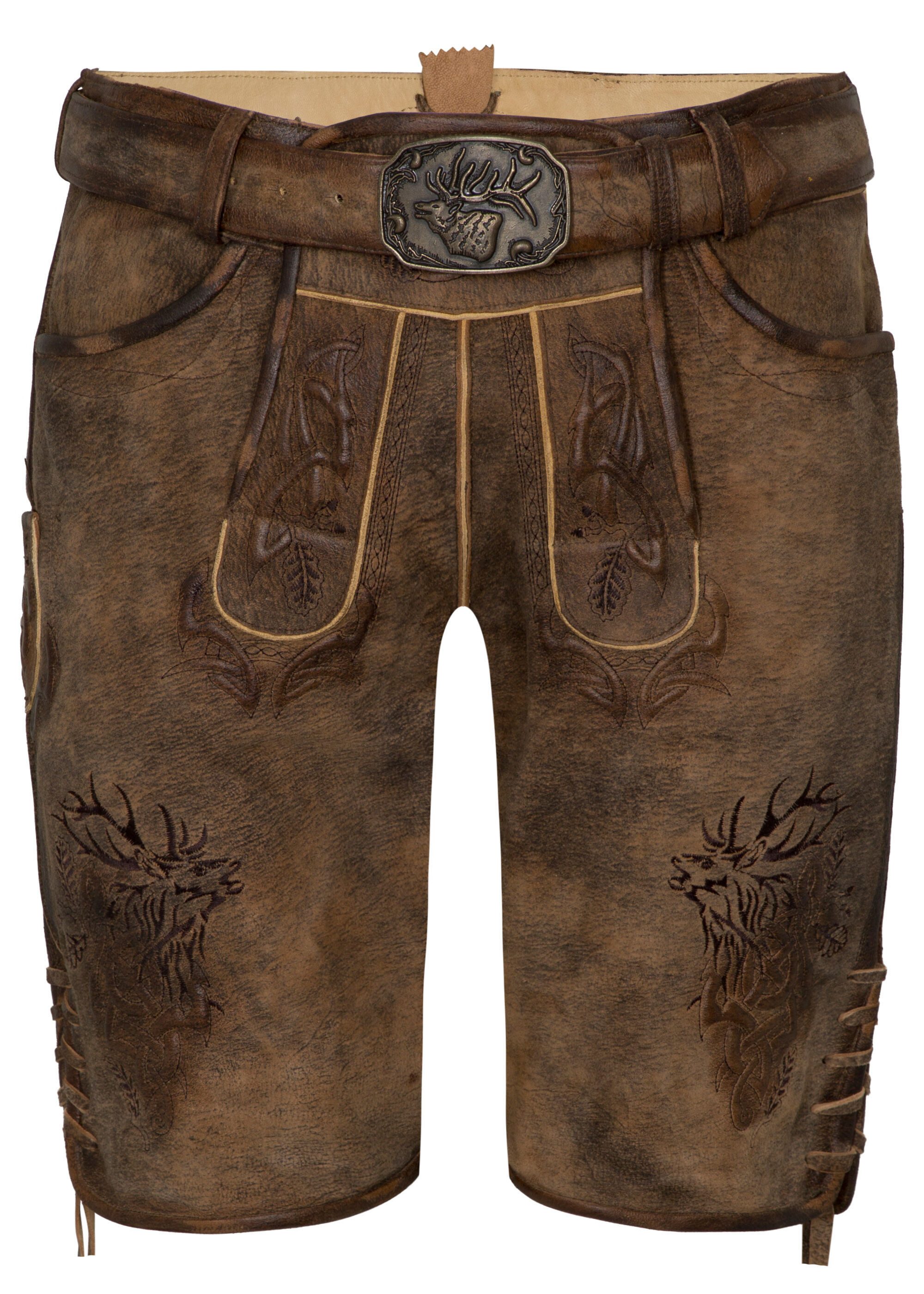 Spieth & Wensky Shorts Marc mit Gürtel