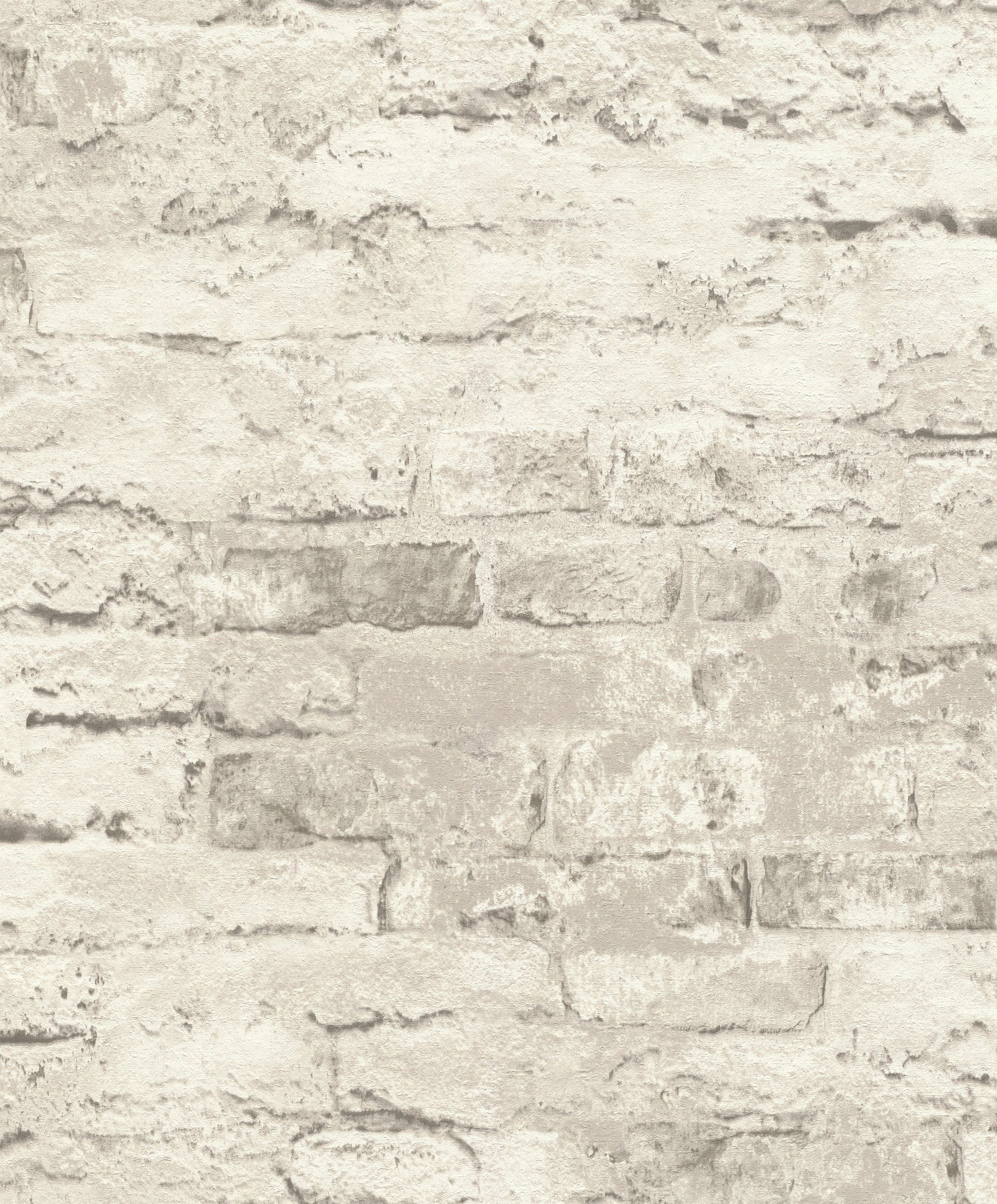 Rasch Vliestapete grau/beige Wand, St), hochwaschbeständig (1 Steinoptik, Andy lichtbeständig, strukturiert, gut urban