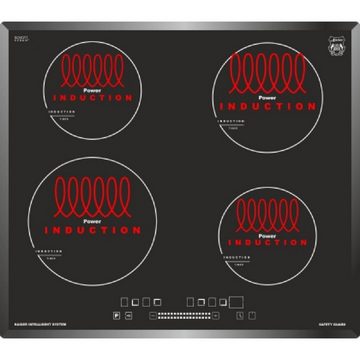 Kaiser Küchengeräte Induktions Herd-Set EH 6326 SP + KCT 6705 FI, mit 1-fach-Teleskopauszug, Elektro Backofen, Autark, 79L, 10 Funktionen+Induktionskochfeld 60 cm