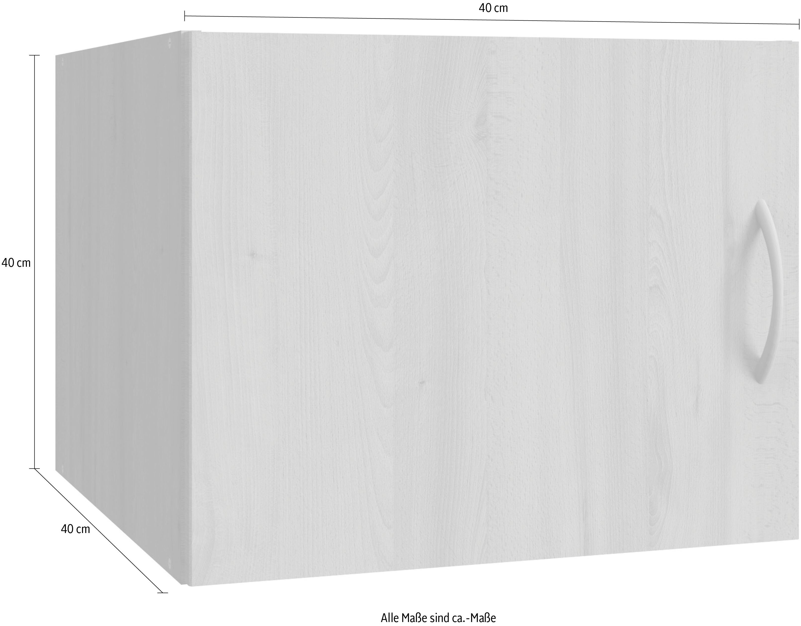 Eiche sägerau-Nachbildung sägerau-Nachbildung Aufsatzschrank Breite | Wimex Multiraumkonzept 40 cm Eiche