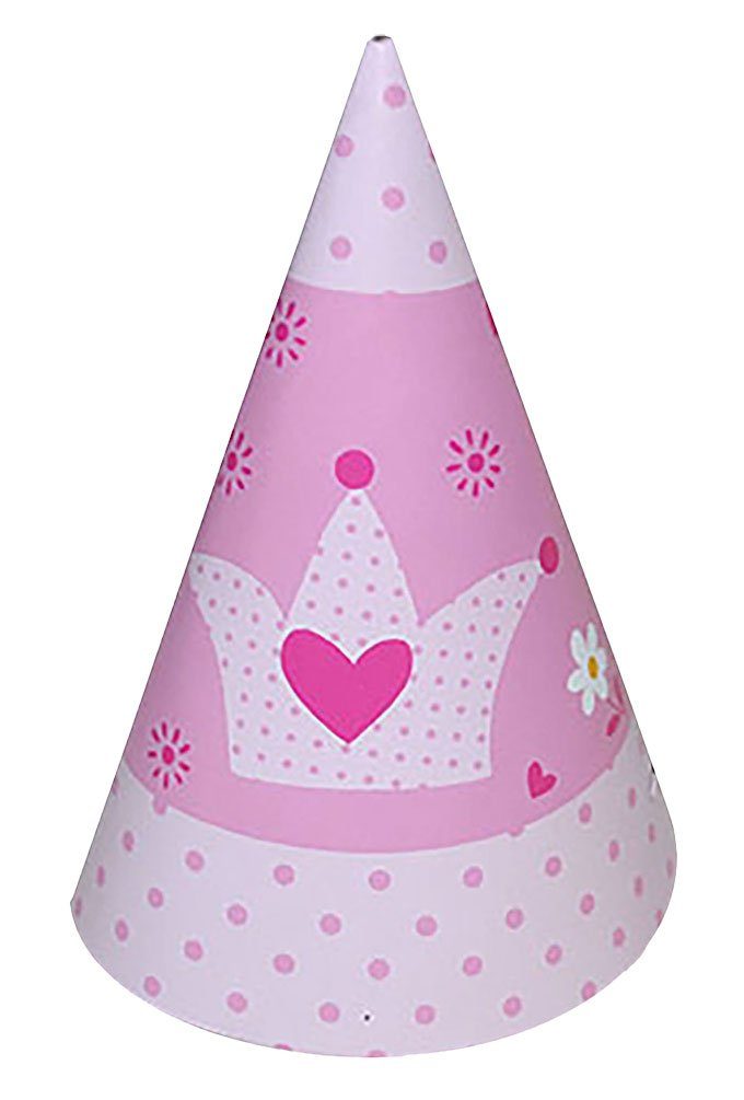 Servietten Set Fee Karneval-Klamotten Teile 38 Pappbecher Pappteller Prinzessin Partygeschirr Einweggeschirr-Set Kindergeburtstag rosa,