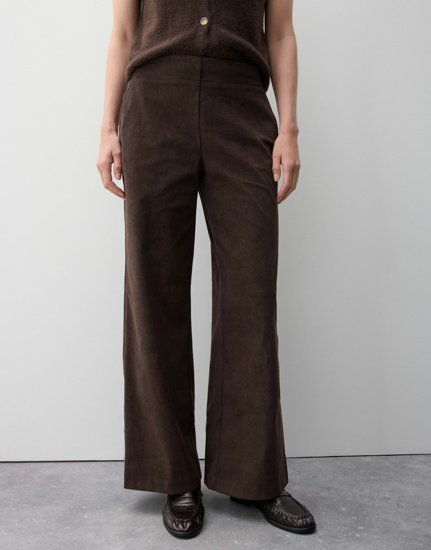 OPUS PANTS Cordhose MUCIA BAY Wide Leg Pants aus Cord Vielseitig kombinierbar für Looks