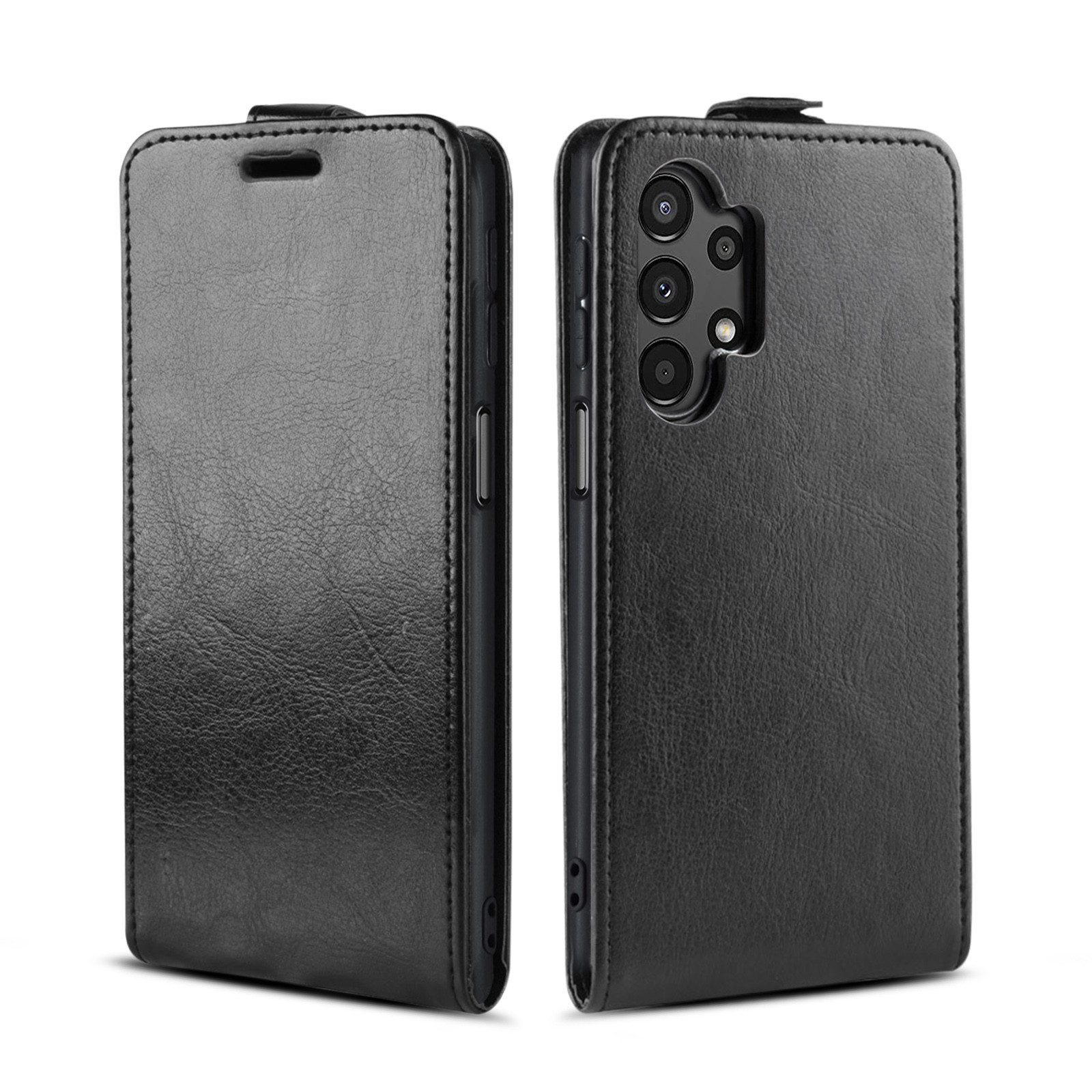 Tec-Expert Handyhülle Klapp Hülle für Samsung Galaxy A13 6.6 Zoll, 6.6", Tasche Klapphülle Case mit Kartenfach Fliphülle vertikal
