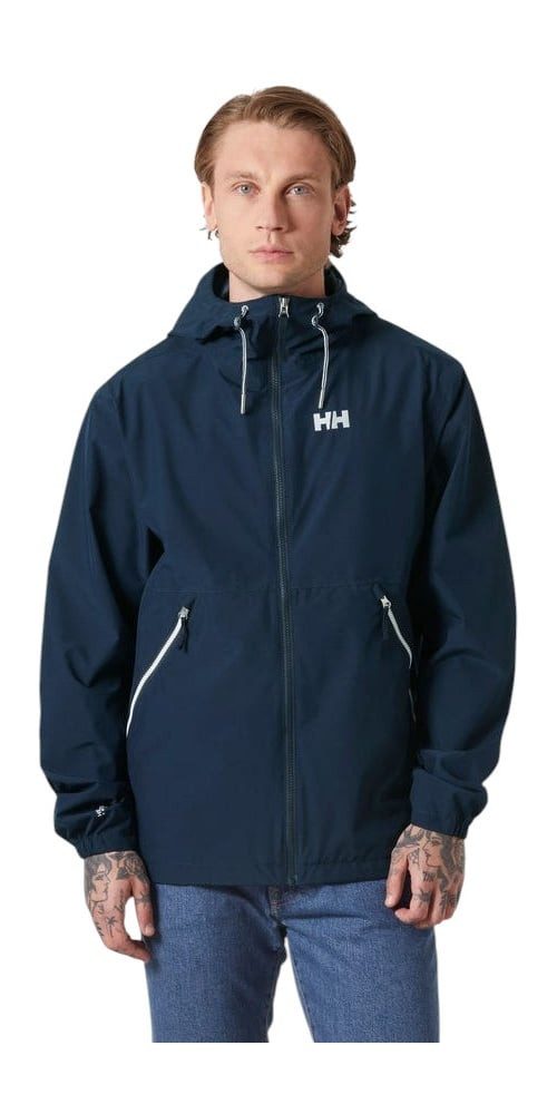 Helly Hansen Regenjacke Sandoy Rain (2-Lagen, wasserdicht) navyblau Herren