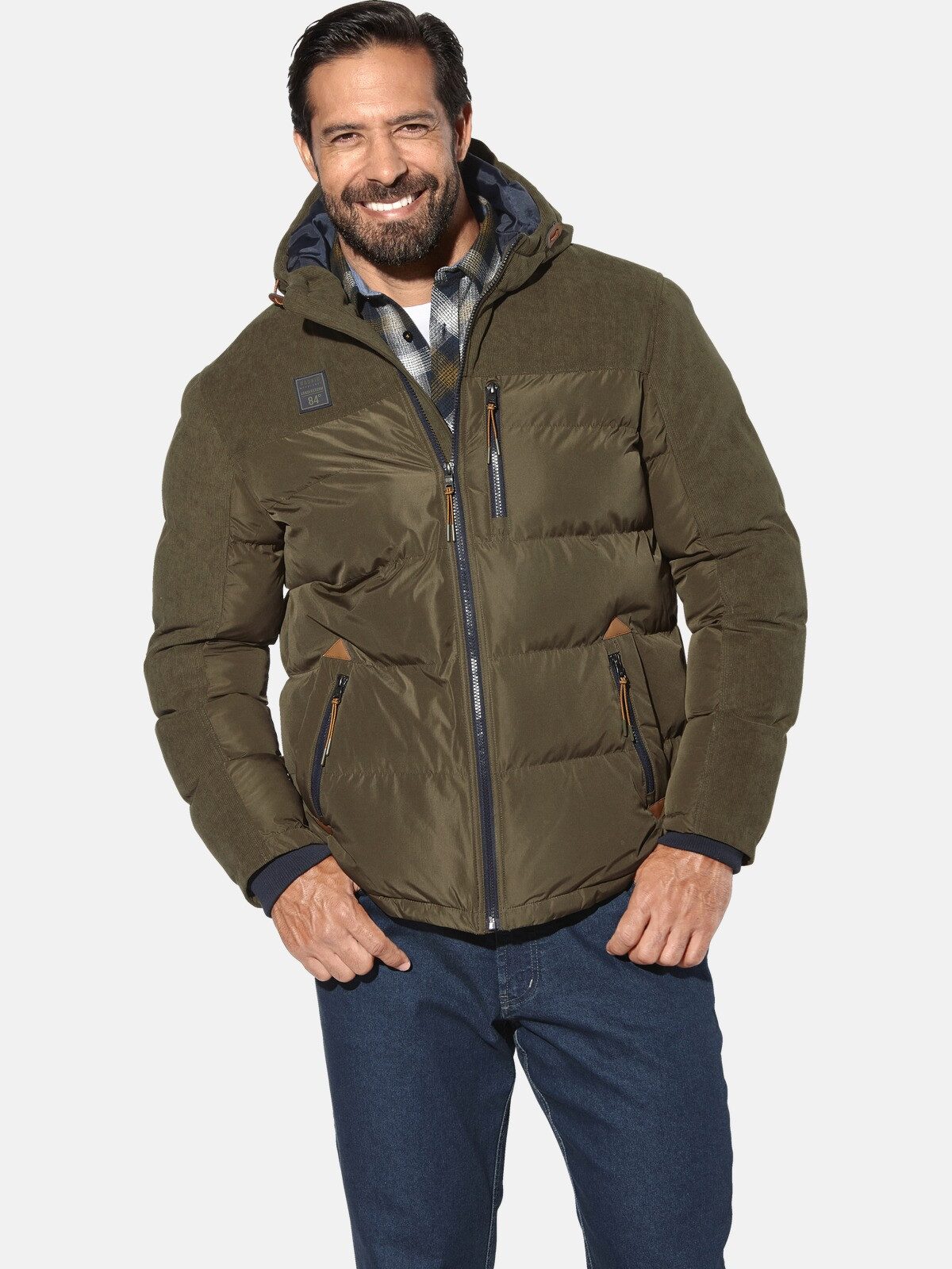 Jan Vanderstorm Outdoorjacke EIRSEN mit Kapuze günstig online kaufen