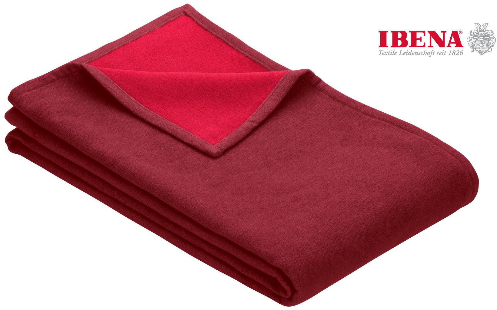 IBENA Wohndecke »Cotton Pur«, in trendigen Farben günstig online kaufen