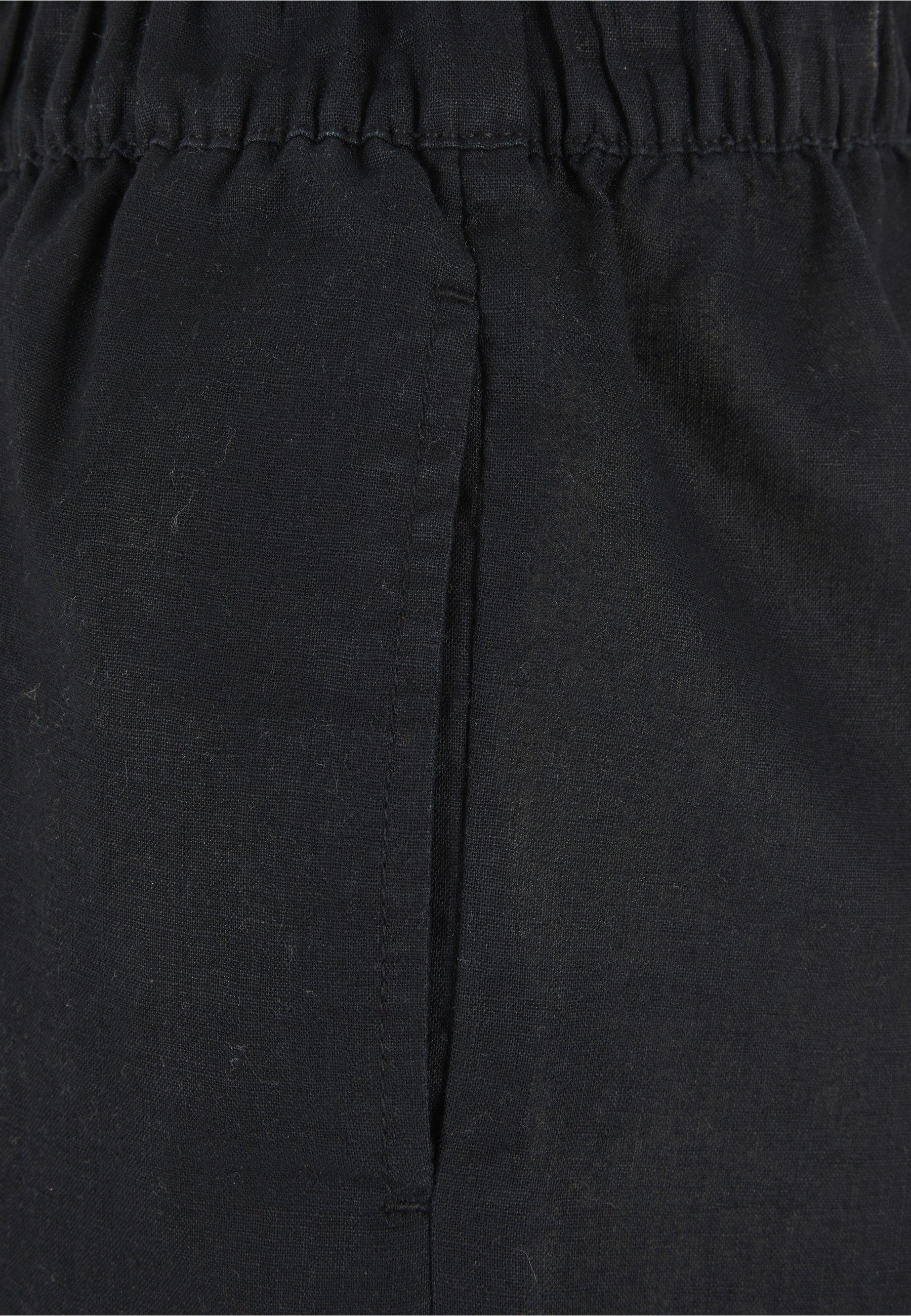 URBAN CLASSICS Shorts Urban Classics Damen Ladies Linen Mixed Boxer Shorts (1-tlg)