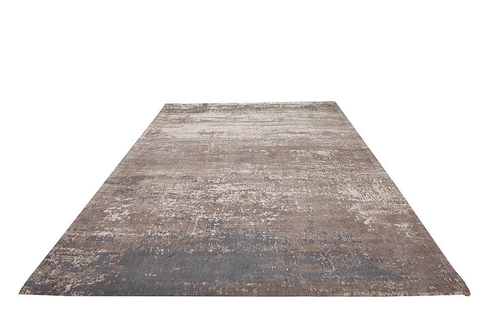 beige mm, Used-Look MODERN Teppich rechteckig, riess-ambiente, grau, Höhe: 10 ART Wohnzimmer Vintage · im grau, 240x160cm · beige