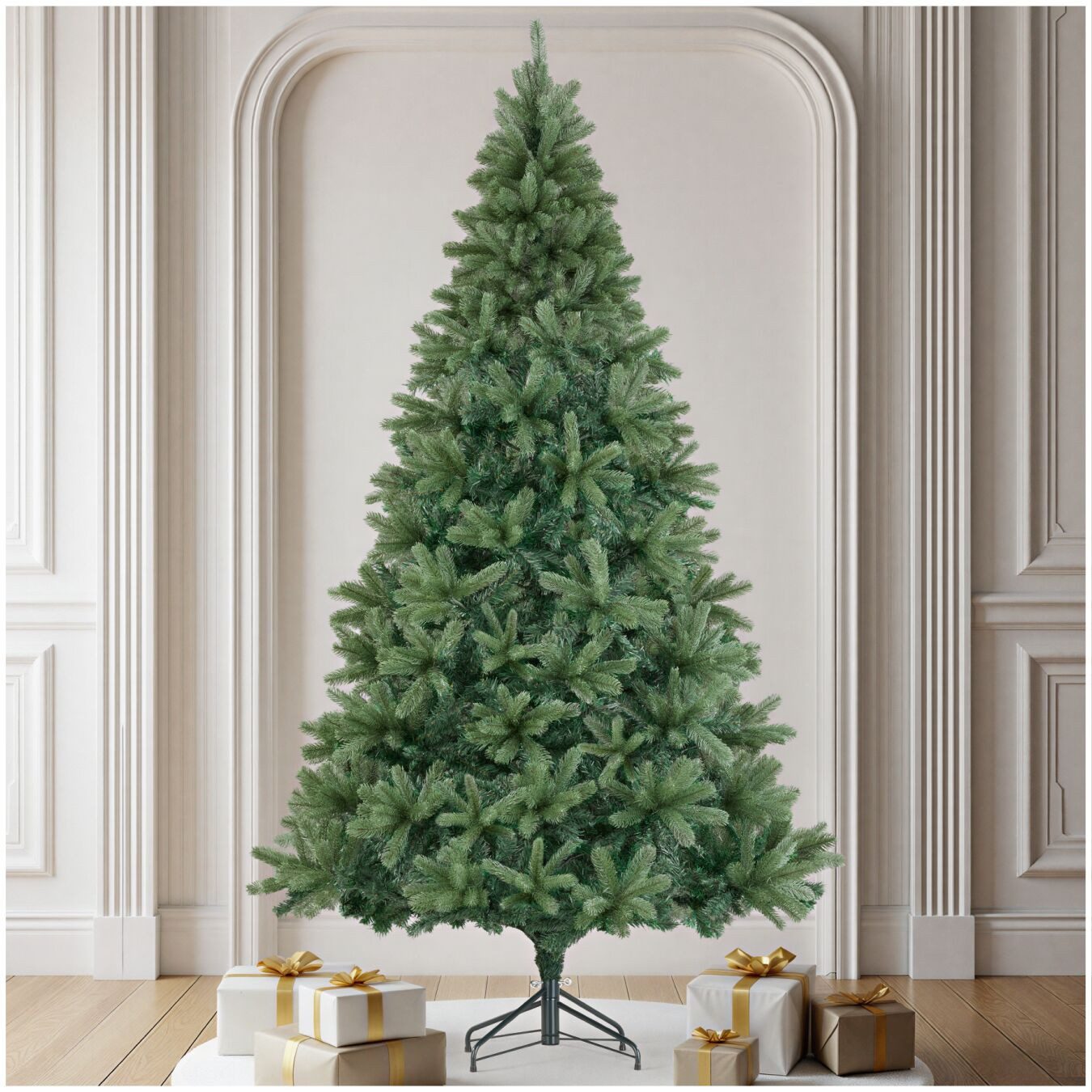 tectake Künstlicher Weihnachtsbaum Christbaum Künstlicher Tannenbaum 210 23 günstig online kaufen