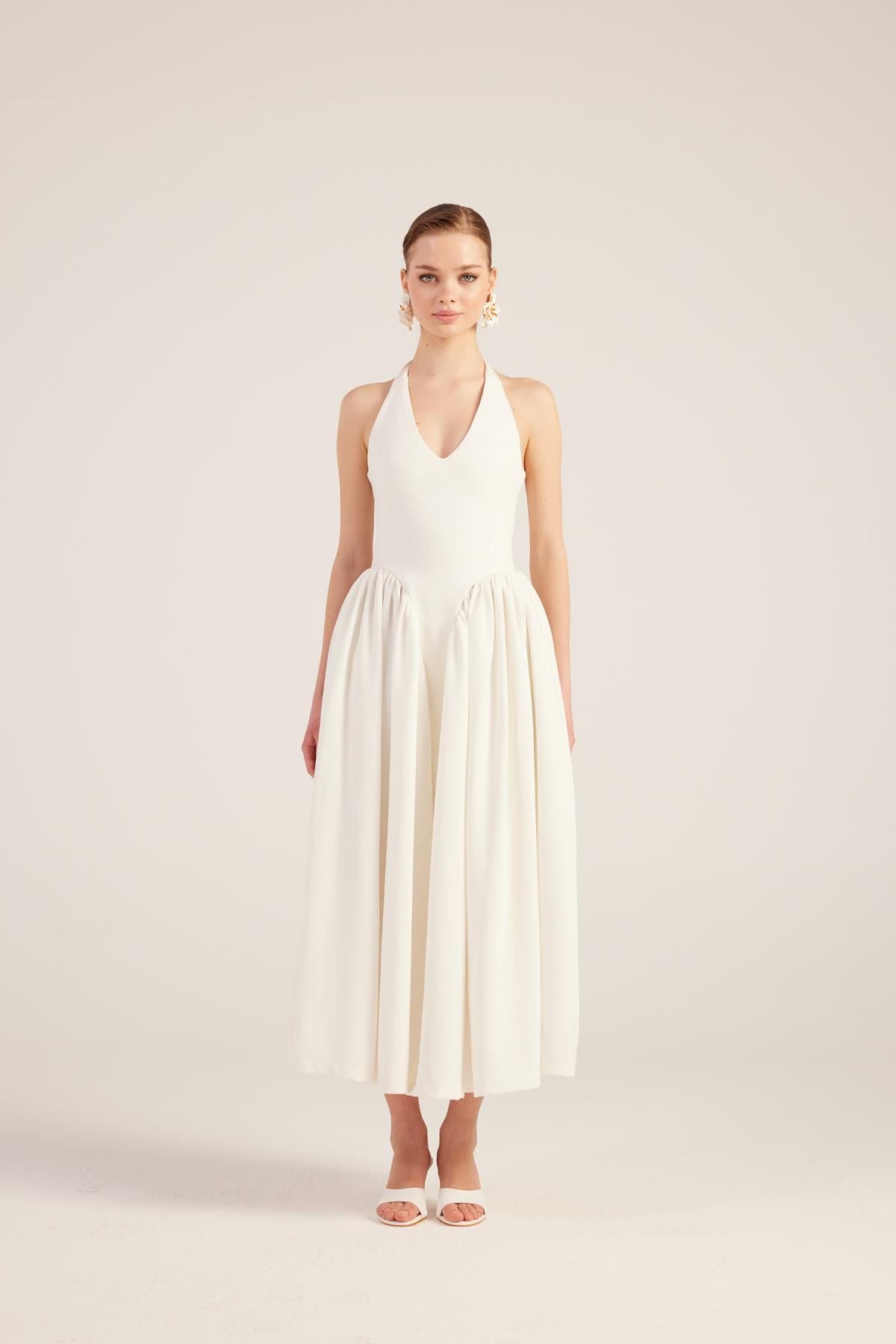 HOLLY LOLLY Midikleid Ophelia Kleid mit Halsband
