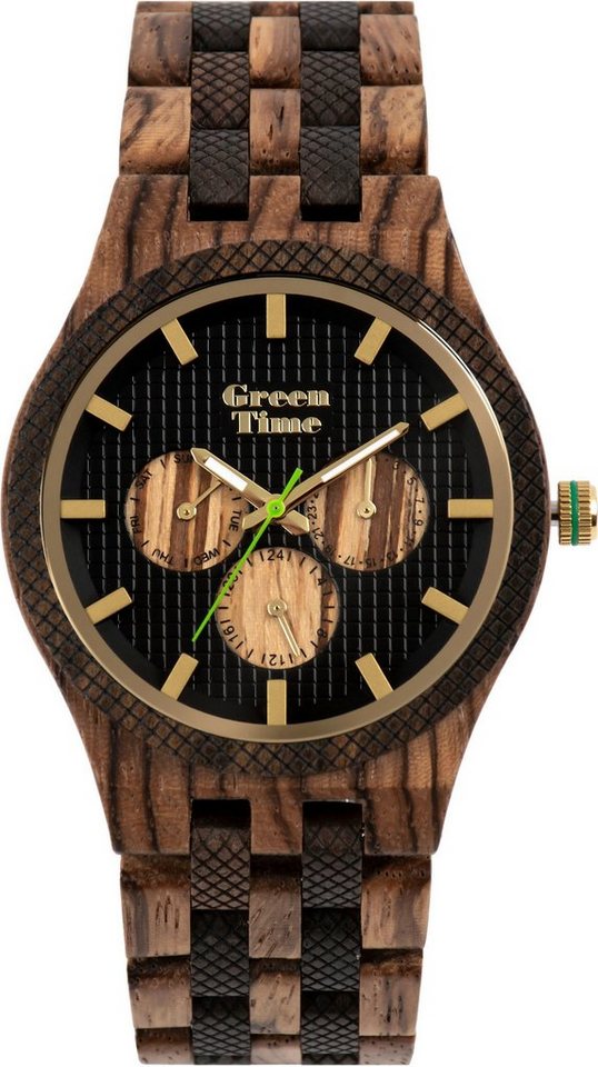 GreenTime Chronograph ZW147A, Holz
