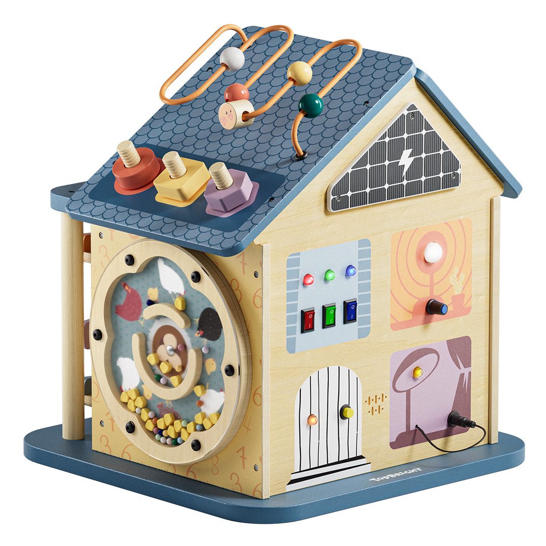 Spielwelt Topbright ACTIVITY HAUS 12-in-1 Förderung der Feinmotorik ab 18 Monate