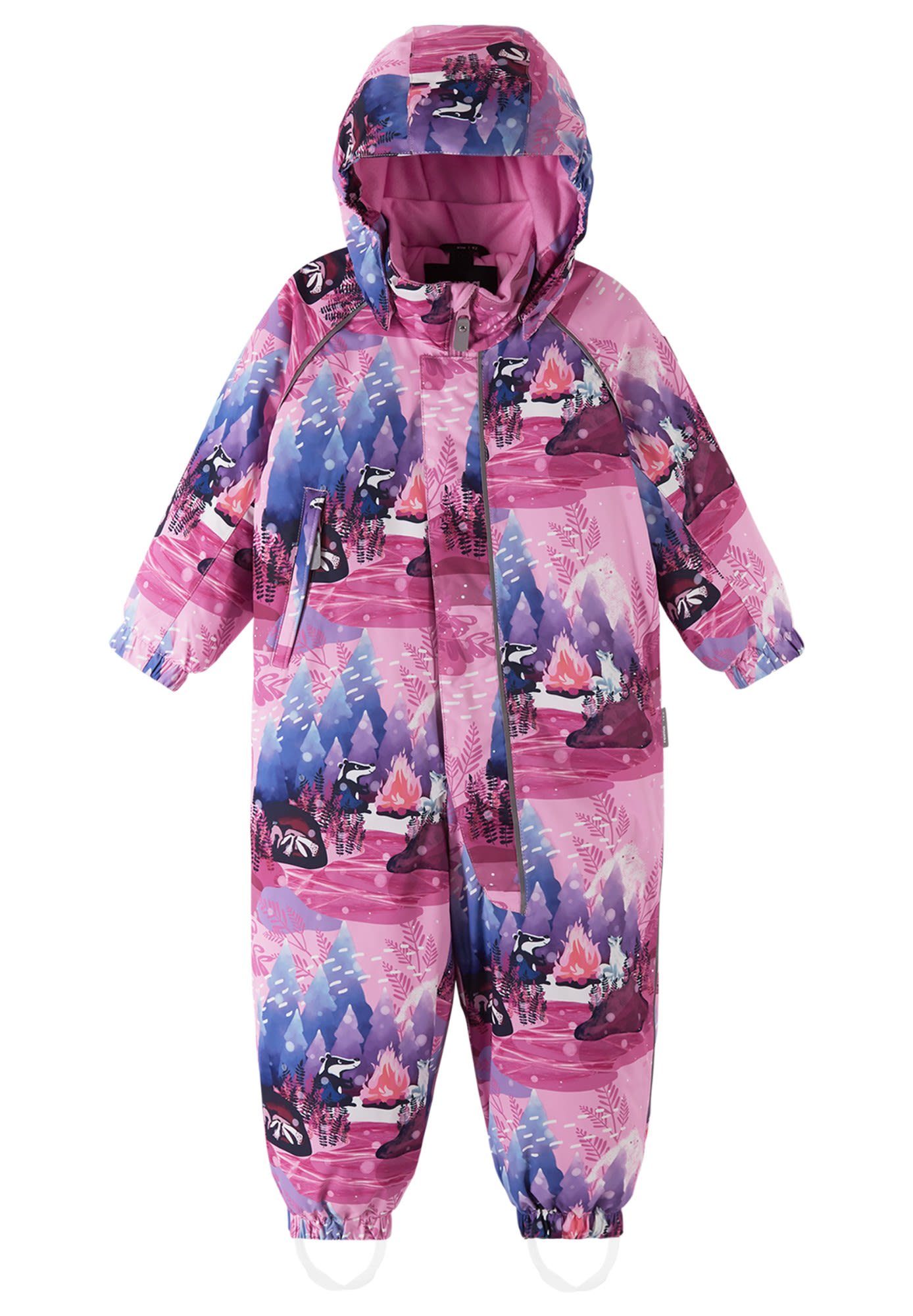 reima Overall Reima Toddlers Langnes Winter Overall Kinder Classic Pink