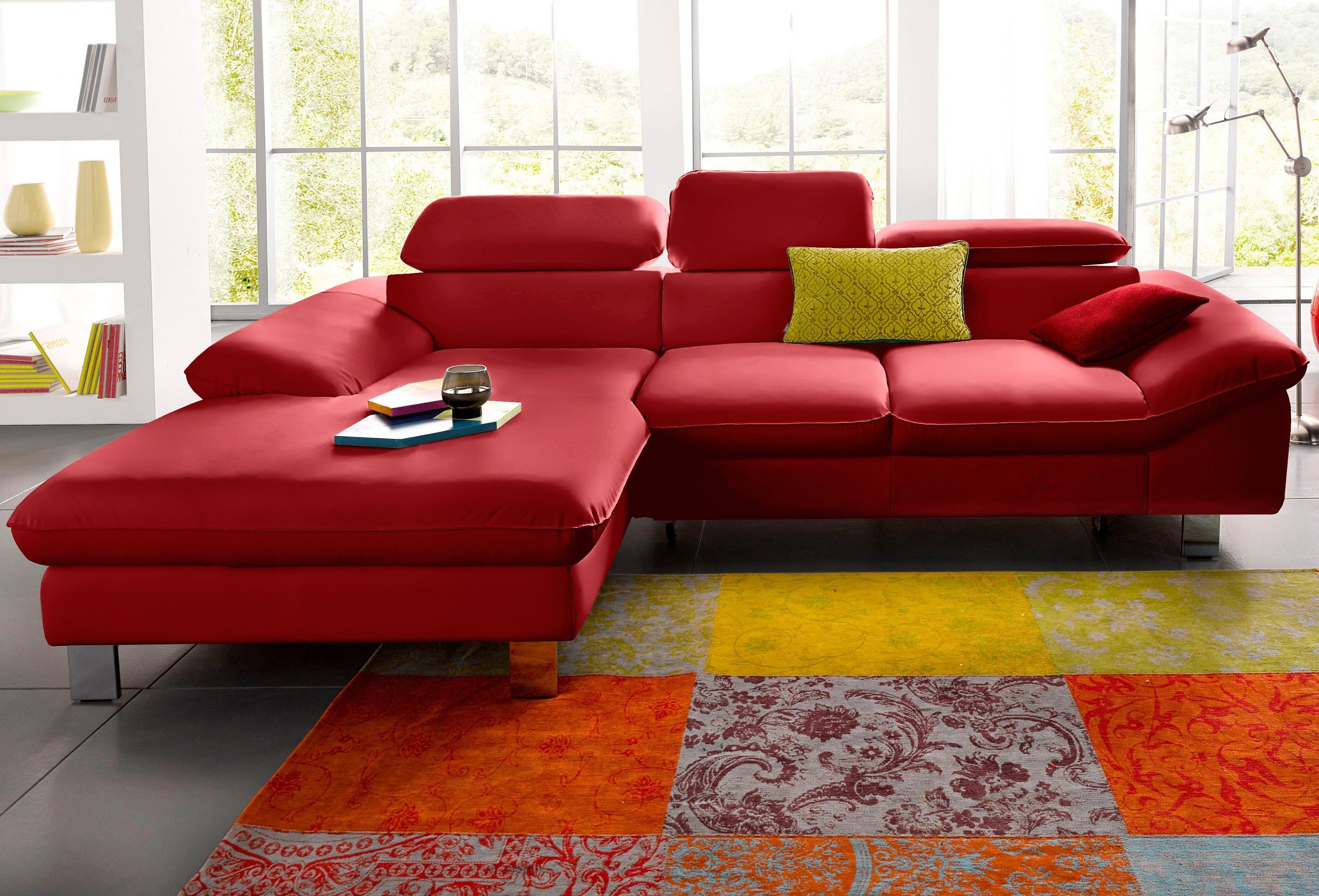 COTTA Ecksofa Driver L-Form, mit Kopfteilverstellung, günstig online kaufen