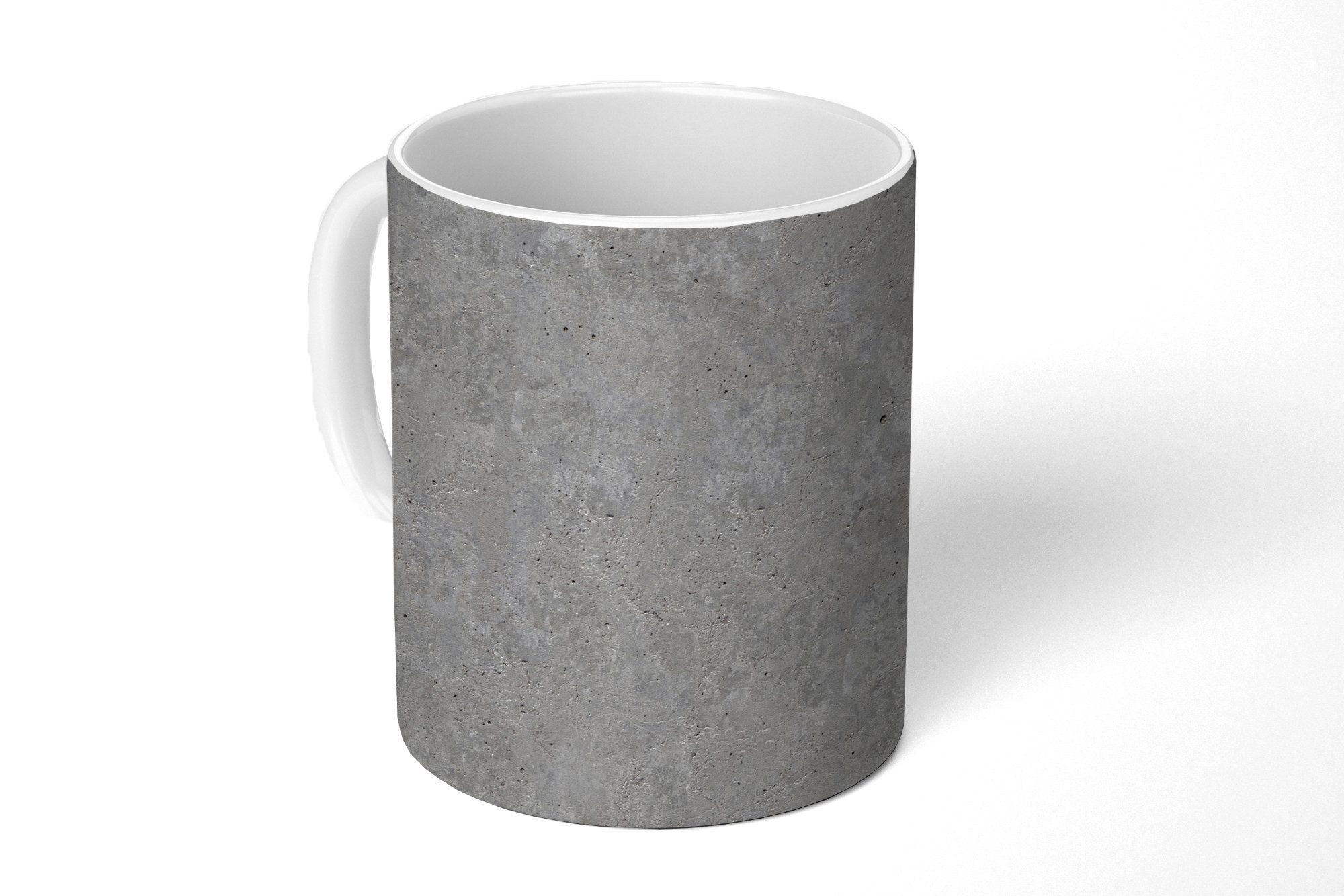 MuchoWow Tasse Muster - Zement - Beton, Keramik, Kaffeetassen, Teetasse, Becher, Teetasse, Geschenk