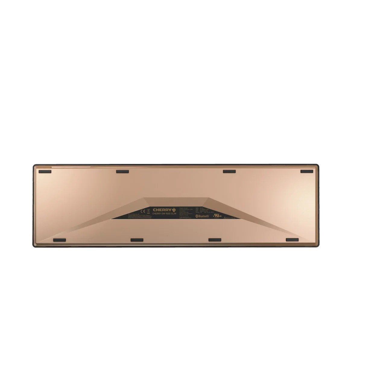 Cherry DW 9000 SLIM, Kabelloses, CZ/SK Layout (QWERTZ/QWERTY), Schwarz-Bronze Tastatur- und Maus-Set