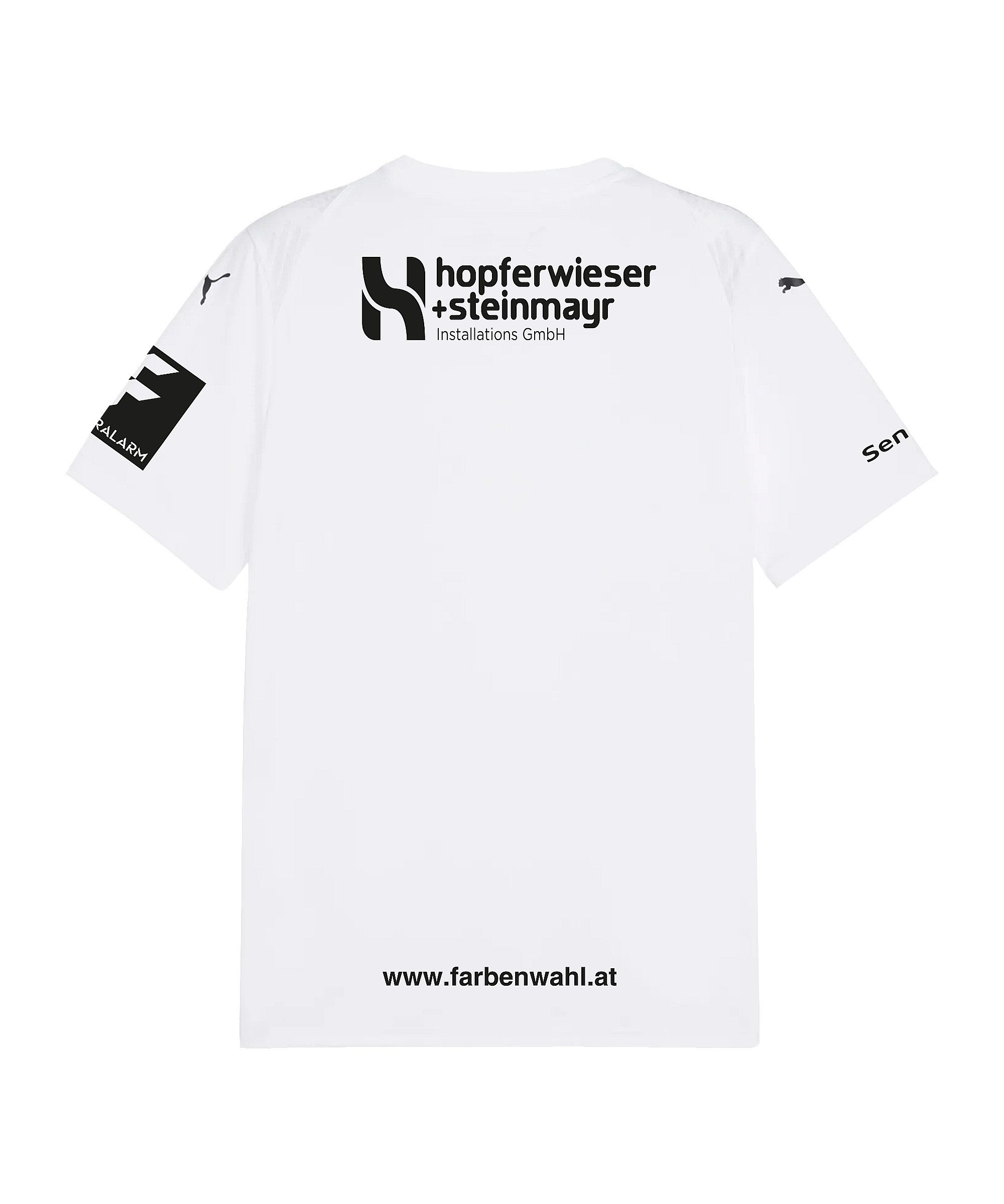 PUMA Fußballtrikot PUMA SKU Amstetten Trikot Away 2025/2026 Weiß Teamsport