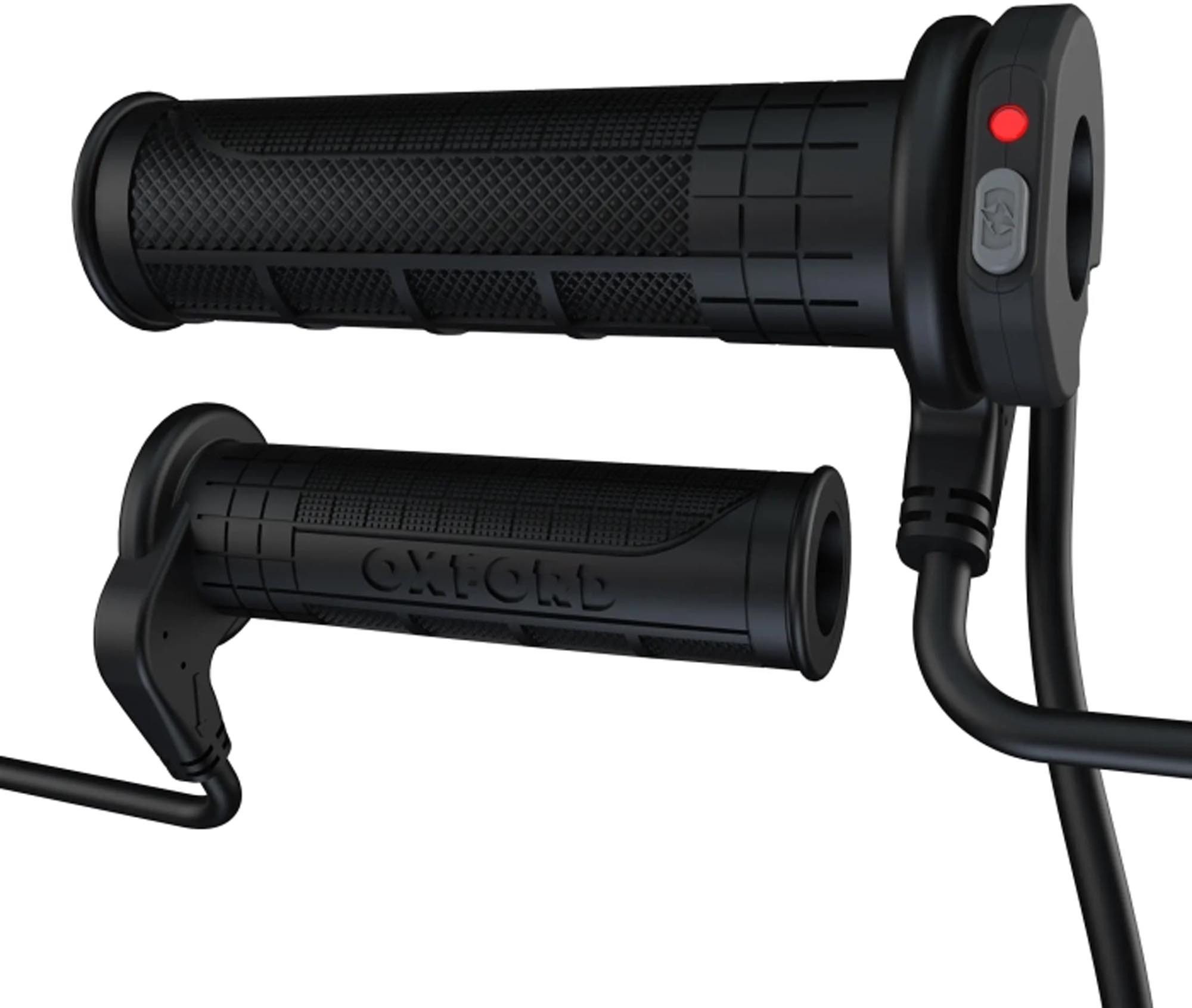 OXFORD Griff HotGrips Advanced Integrated Adventure beheizbare Motorradgriffe, beheizbar