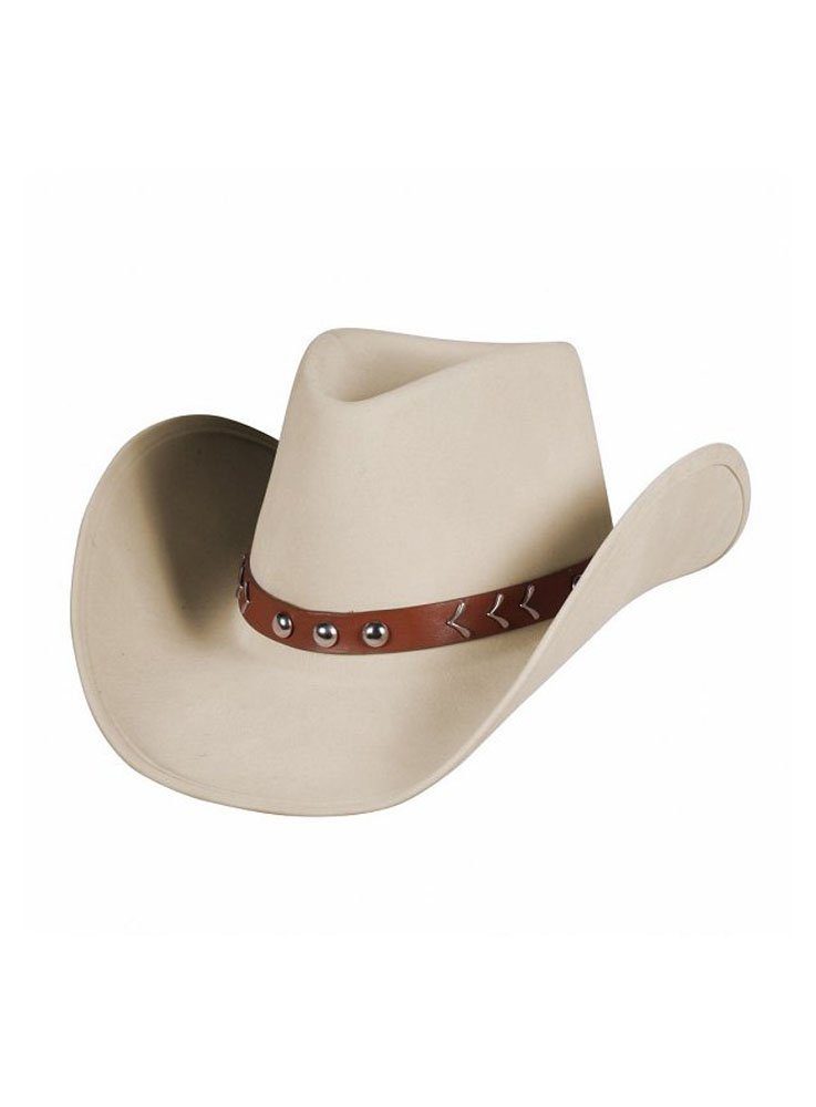 Cowboy-Kostüm Cowboyhut beige