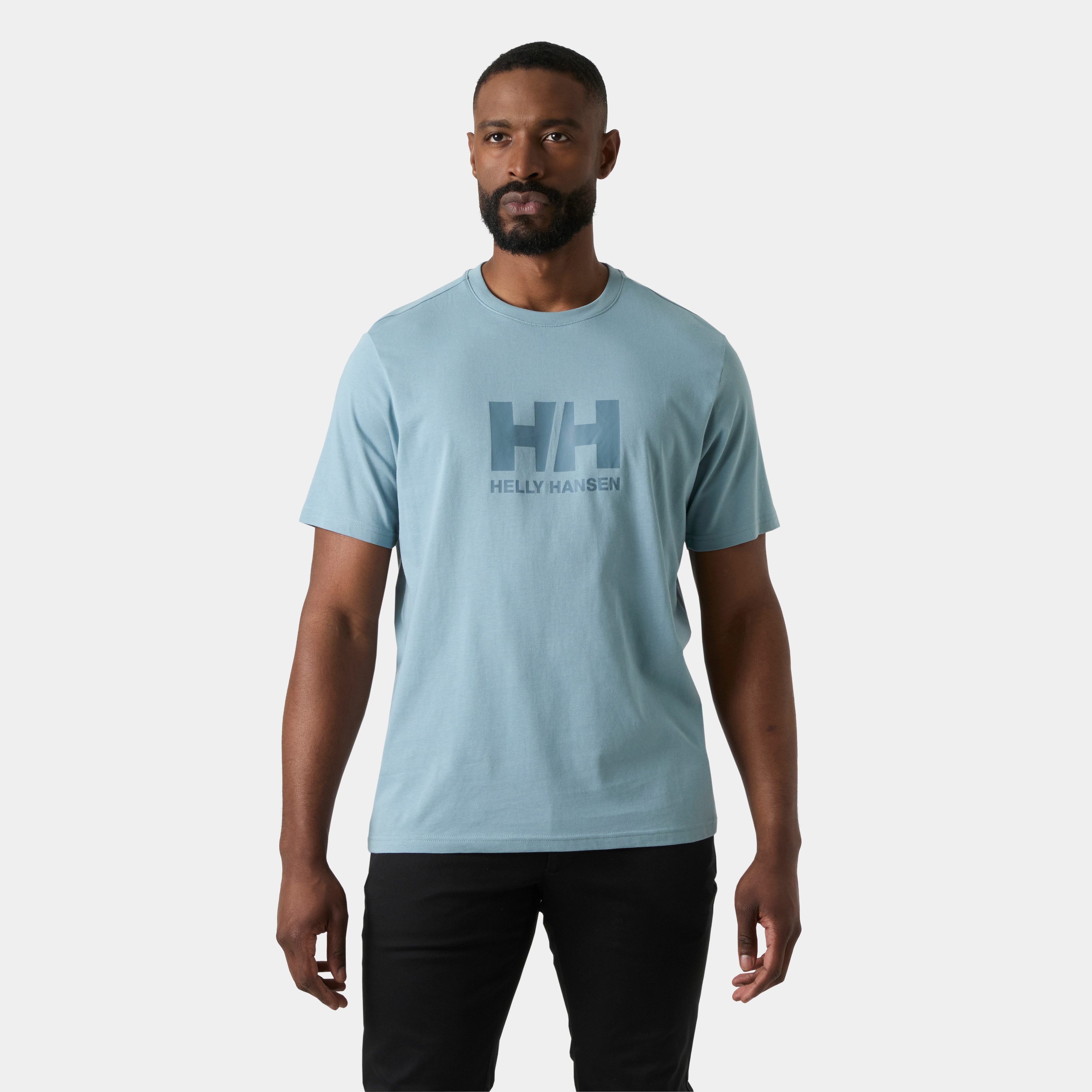 Helly Hansen T-Shirt HH LOGO T-SHIRT 3.0 kurzärmlig, mit Rundhalsausschnitt, aus Baumwolle, sportlicher Schnitt