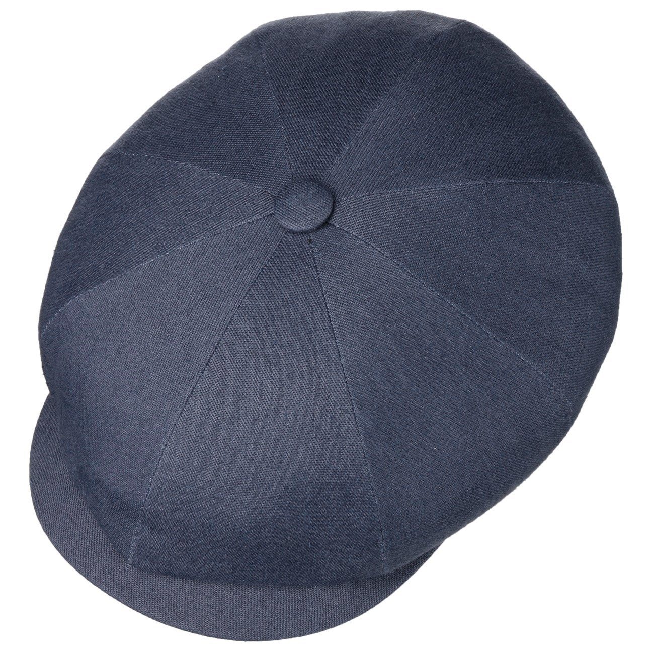 in Schirm, (1-St) dunkelblau mit Cap Made Italy Flat D´Este Schirmmütze Alfonso