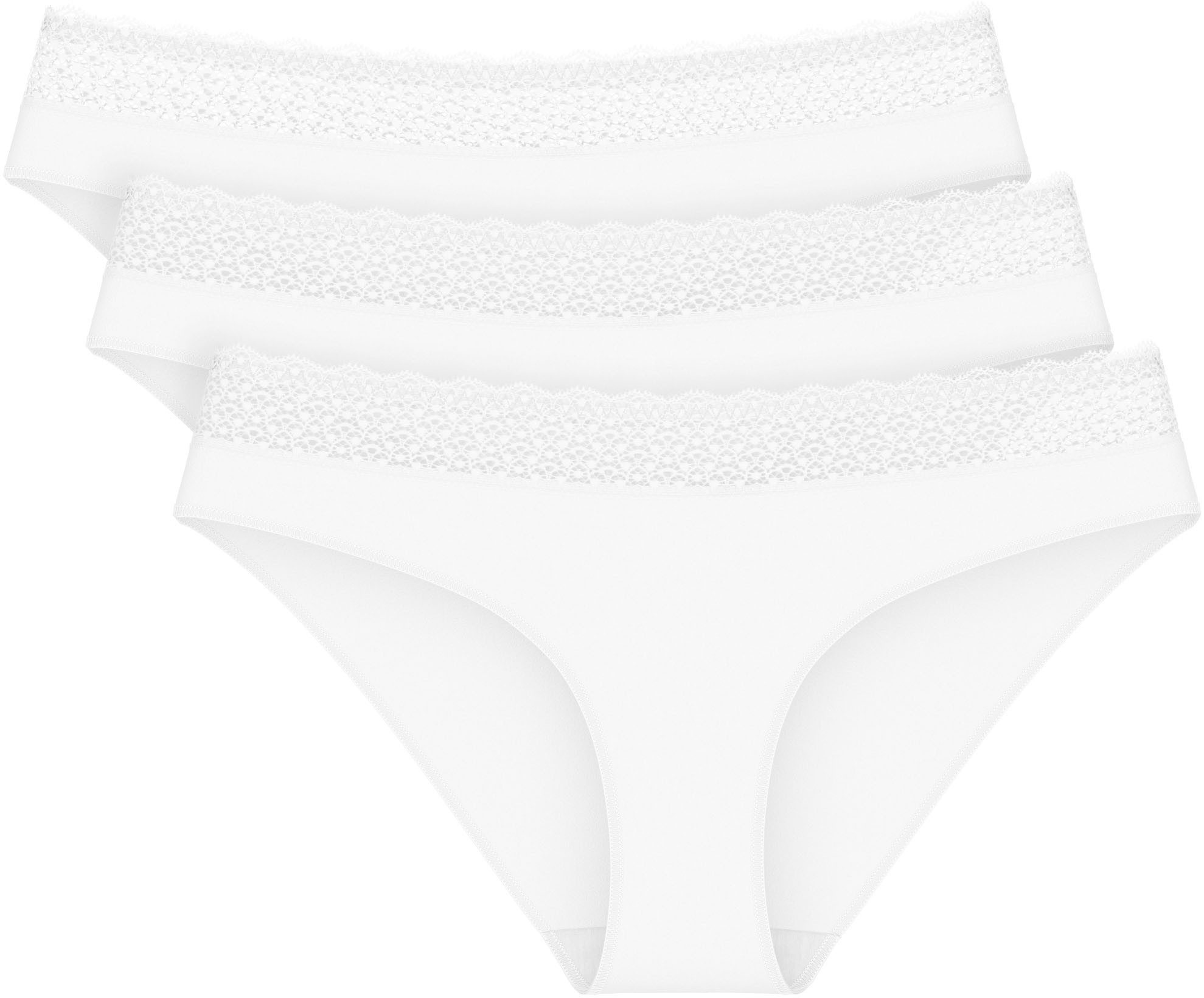 Triumph Tai-Slip Feel of Modal (3er Pack) sehr weich, elastischer Bund mit Spitze