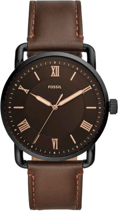 Fossil Quarzuhr Copeland, FS5666, Armbanduhr, Herrenuhr, analog