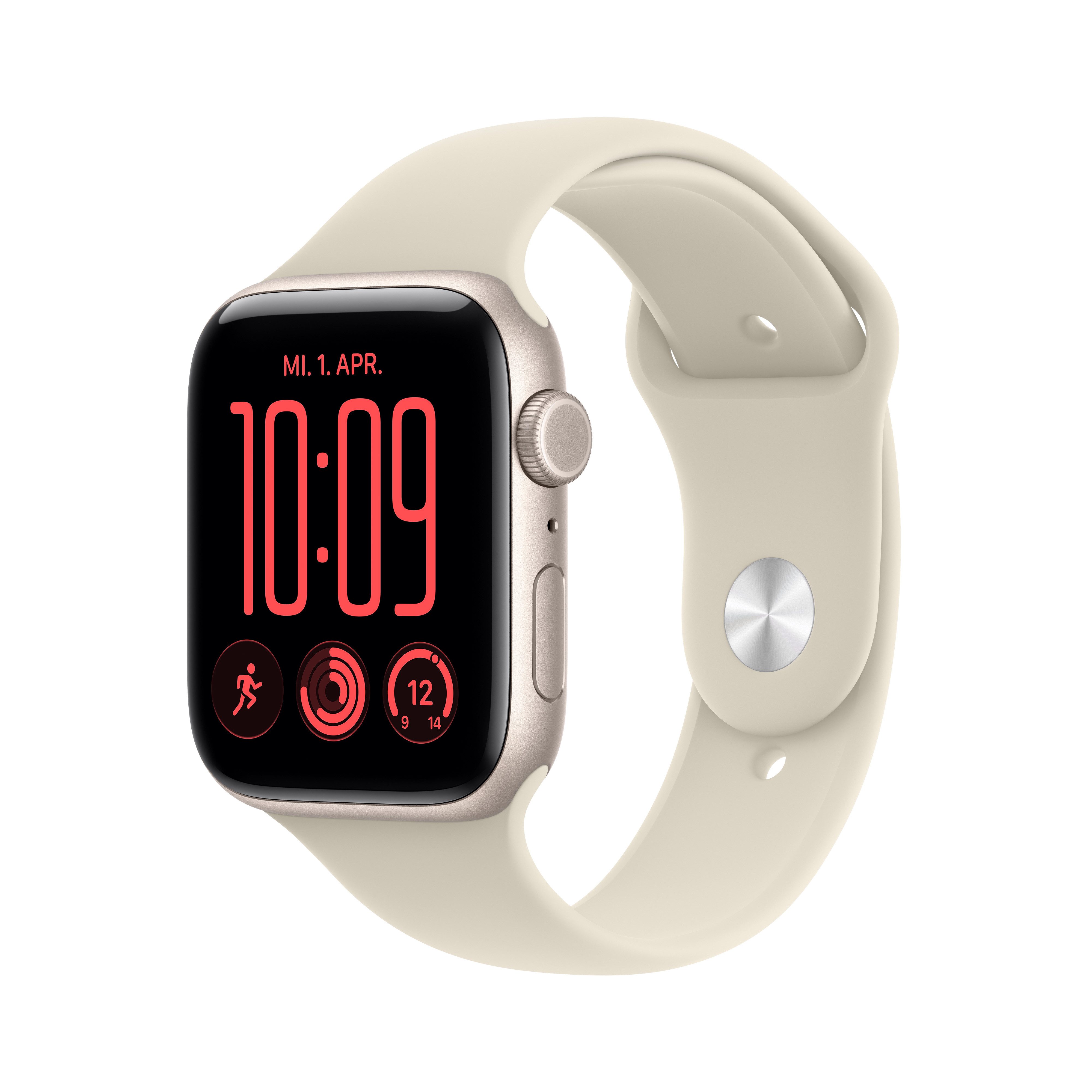 Apple Watch SE 3 GPS + Cellular Smartwatch (4,4 cm/1,73 Zoll, Watch OS)