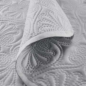 Tagesdecke Tagesdecke Steppdecke Decke Bettüberwurf Muster Leila Doppelseitig, ROOM99