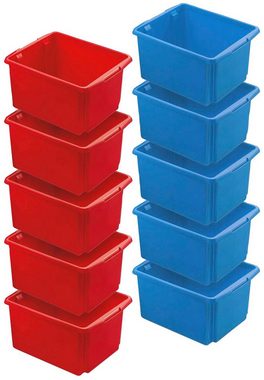 Aufbewahrungsbox (Set, 10 St), BxTxH: 36x45,5x24,5 cm
