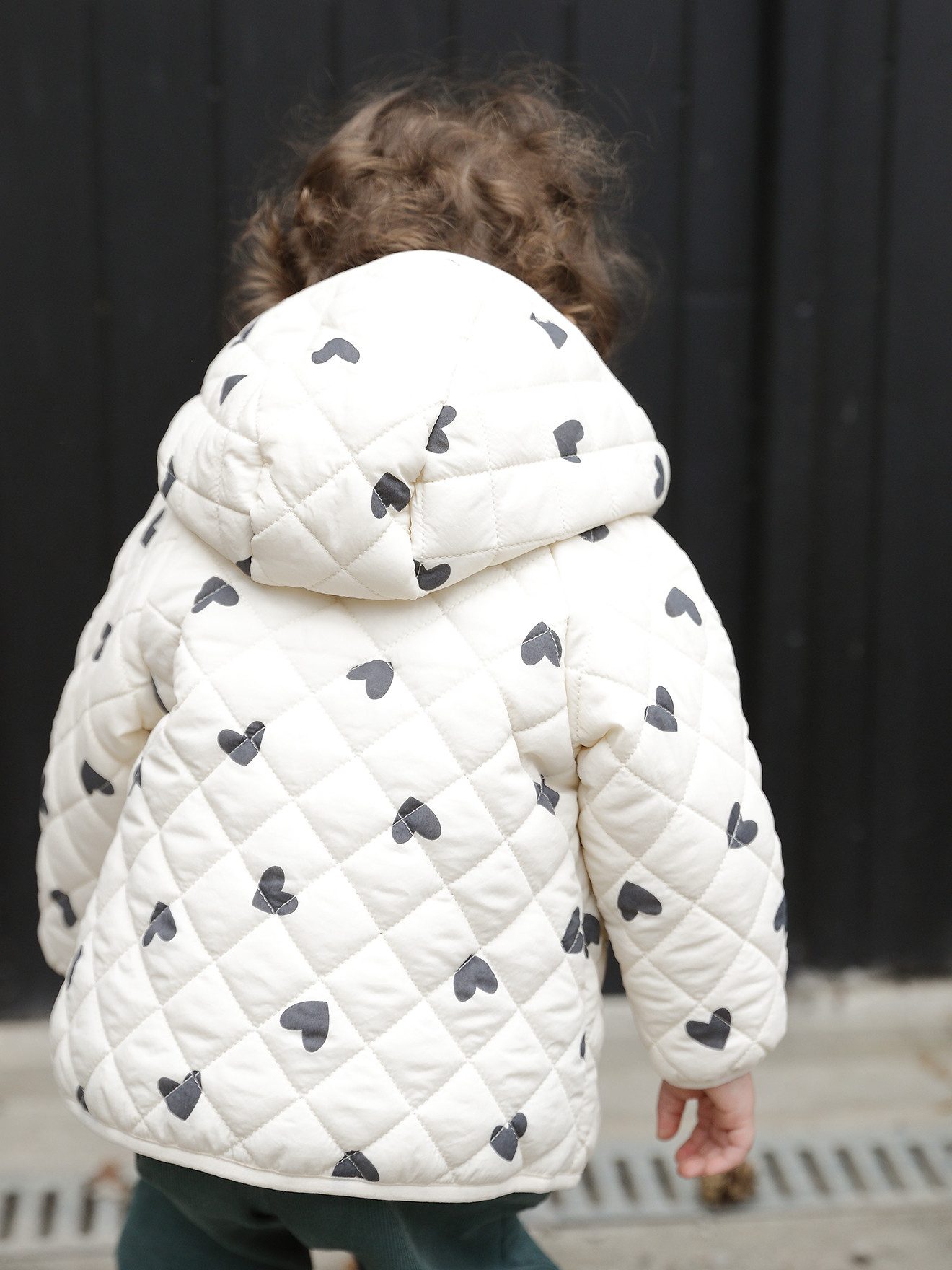 vertbaudet Jumpsuit Mädchen Baby Cord-Latzhose mit Volants