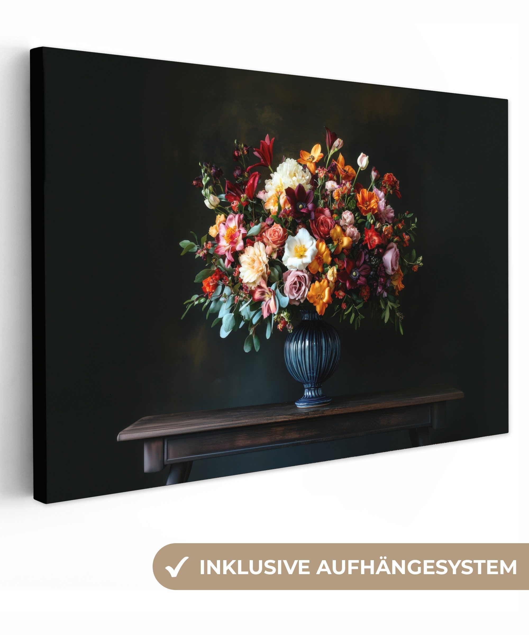 OneMillionCanvasses® Leinwandbild Groß - Blumen - günstig online kaufen