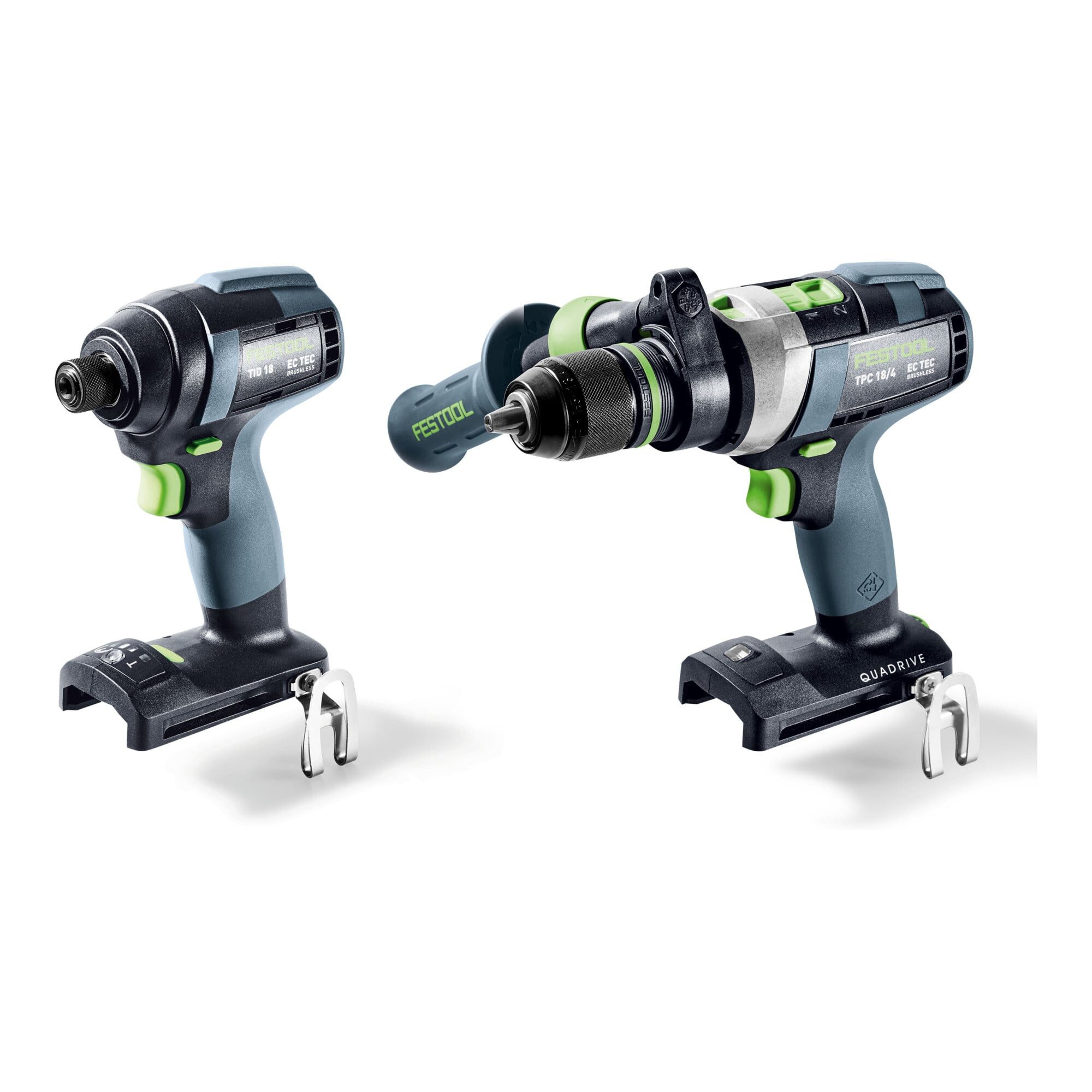 FESTOOL Festool Schrauber- und Bohrer-Set TID 18 Basic-Set TPC 18/4 Akku Starter-Set