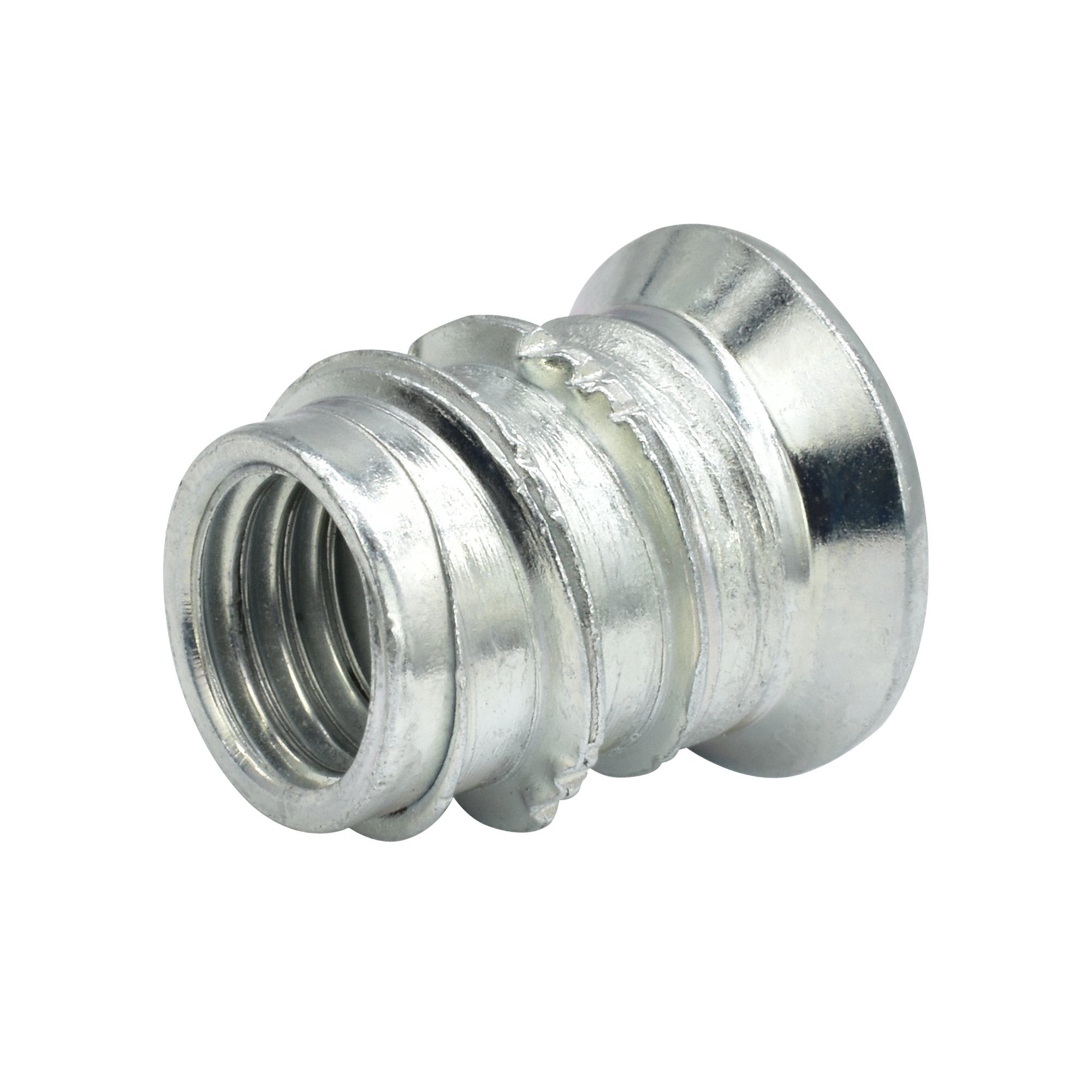 Prima-Online Gewindemuffe Gewindemuffe Einschraubmuffen Einschraubmutter Innensechskant M8, (10-St)