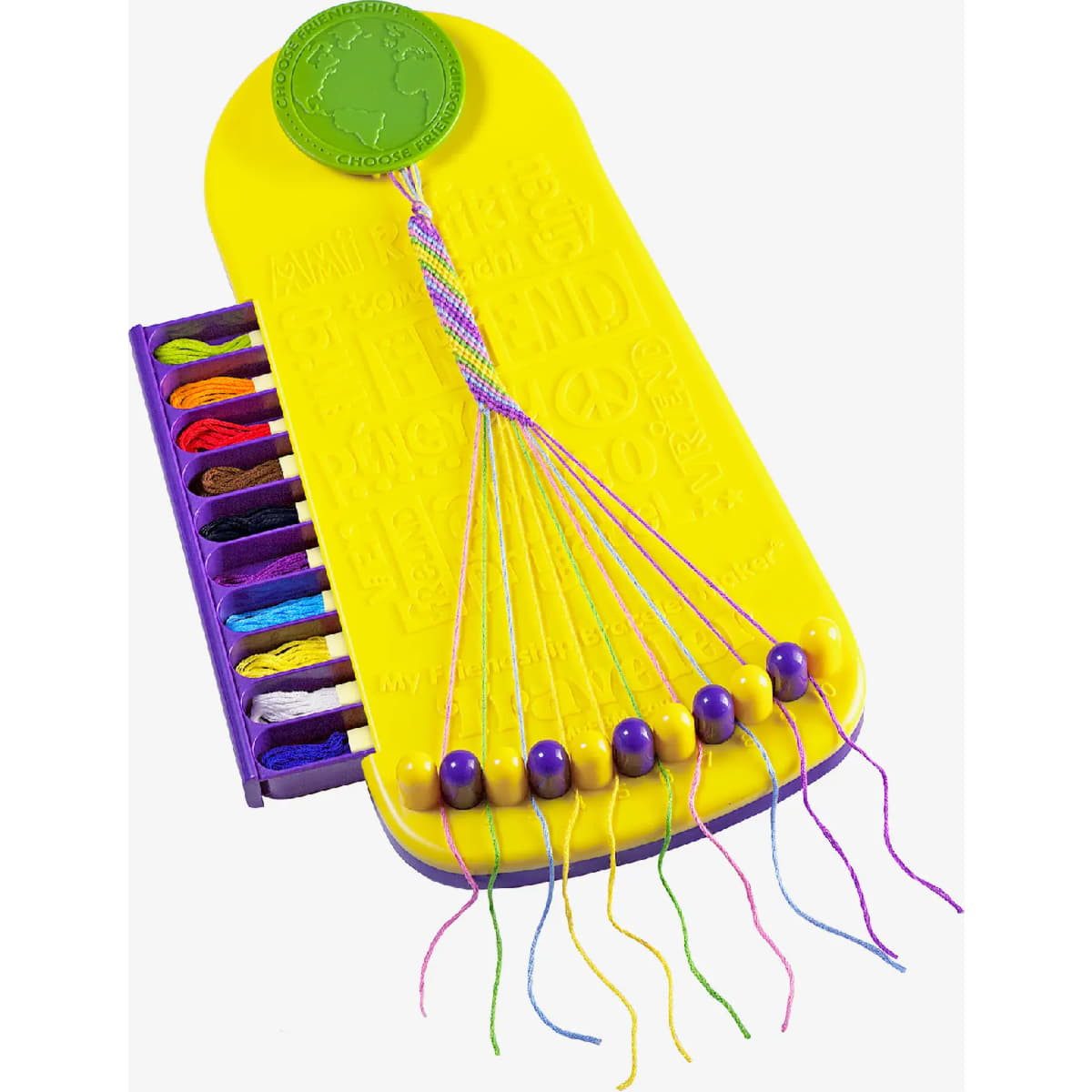 DMC Kreativset Freundschaftsarmband Maker box, (embroidery kit by Marussia)