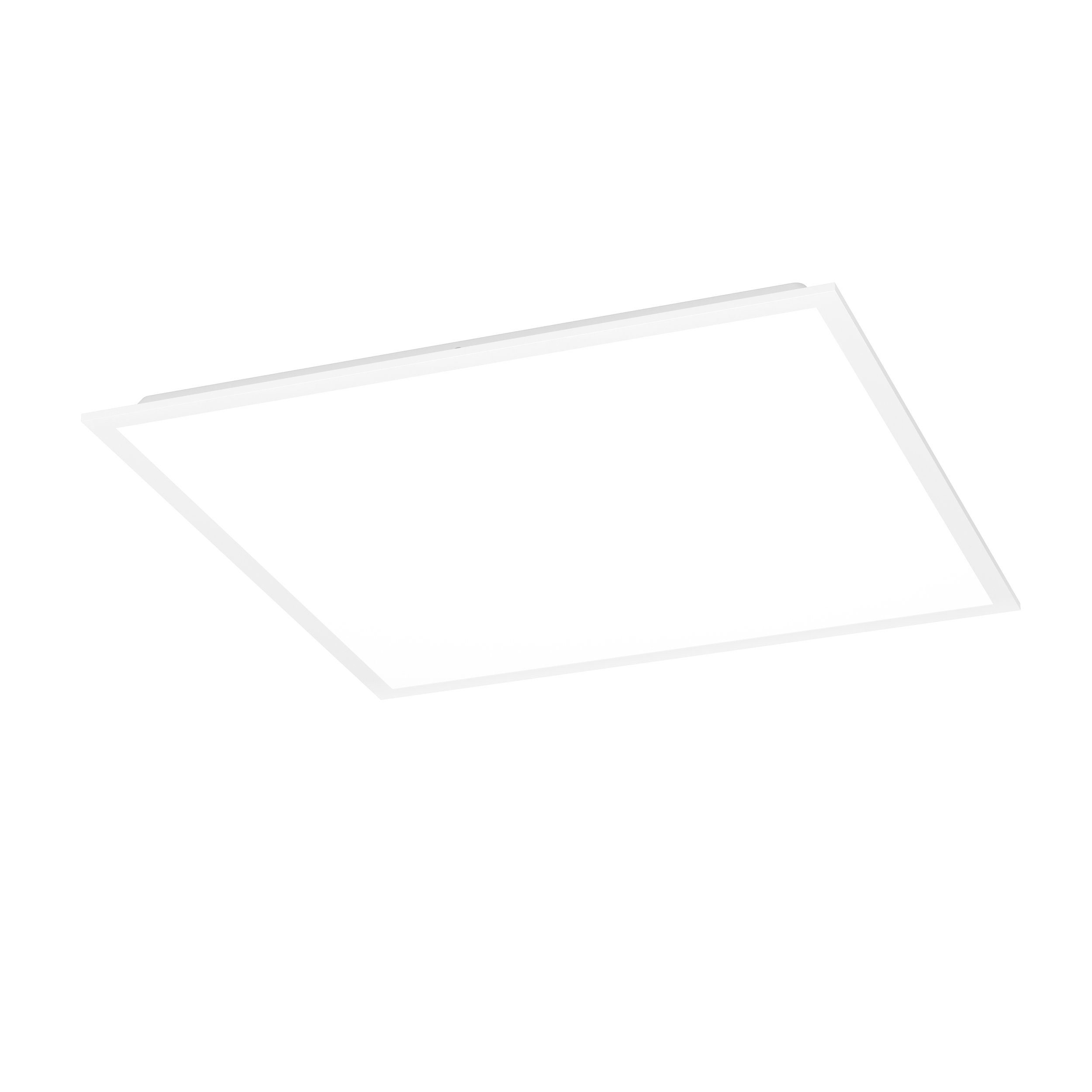 EGLO LED Deckenleuchte Moradillo, Leuchtmittel inklusive, LED Panel, Deckenlampe flach, Deckenpanel, 40 x 40 cm