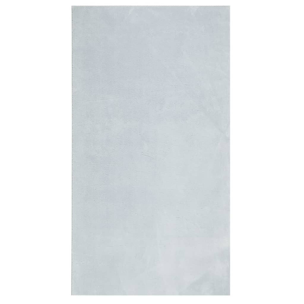 Teppich Teppich HUARTE Kurzflor Weich und Waschbar Blau 60x110 cm, vidaXL, Rechteckig